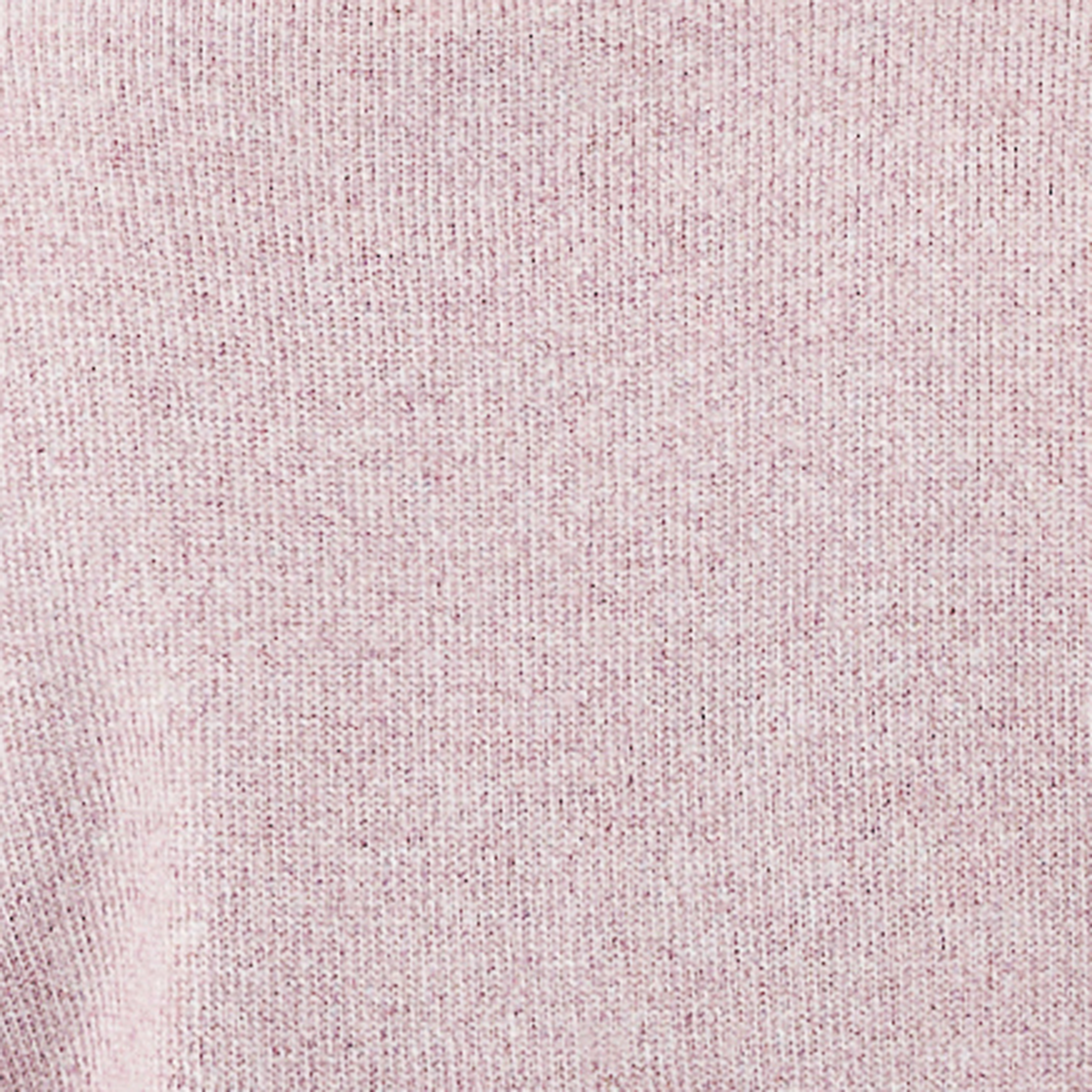 Tia Crop Knit Pink Marle