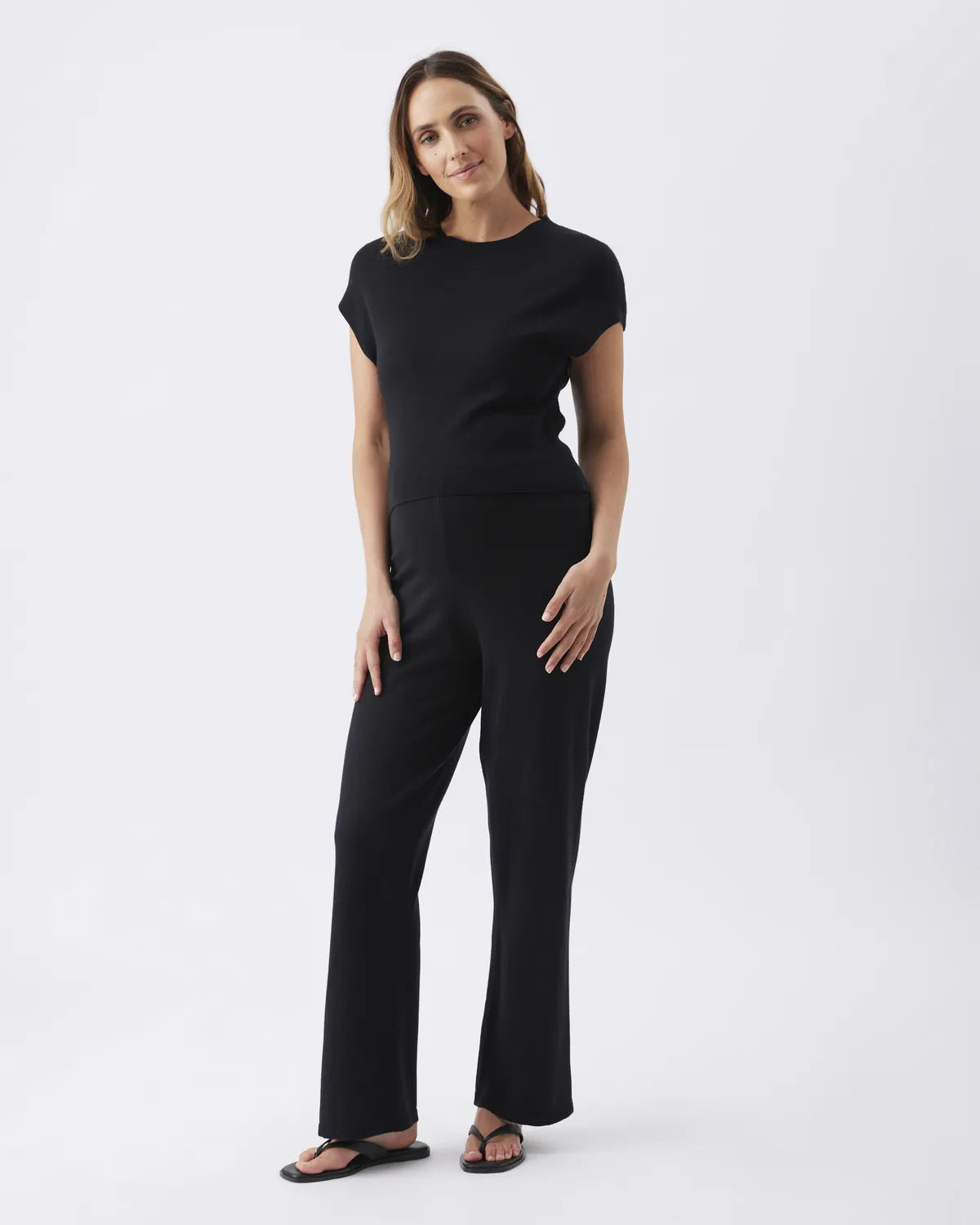 Ryan Knit Pant Black
