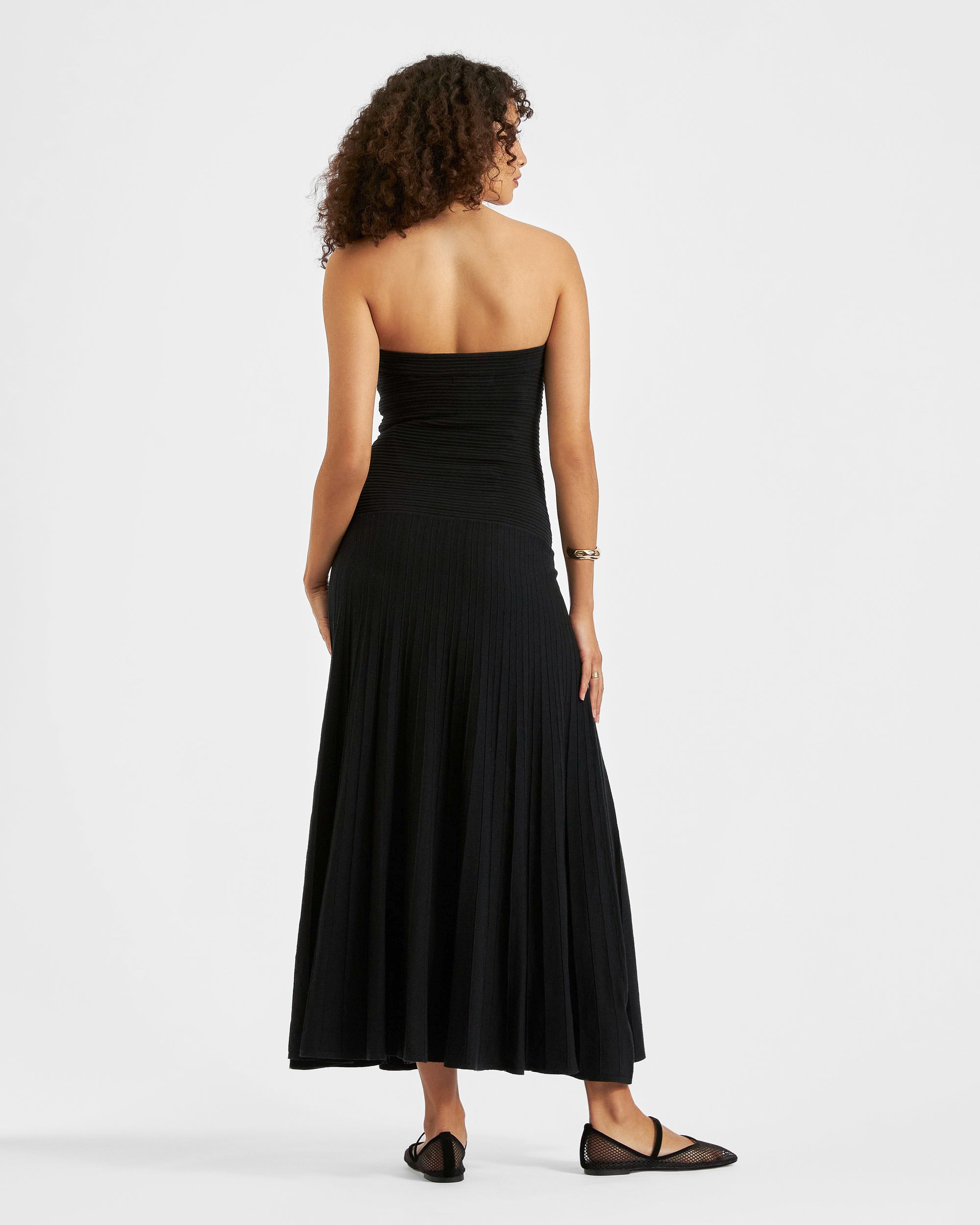Faith Knit Dress Black