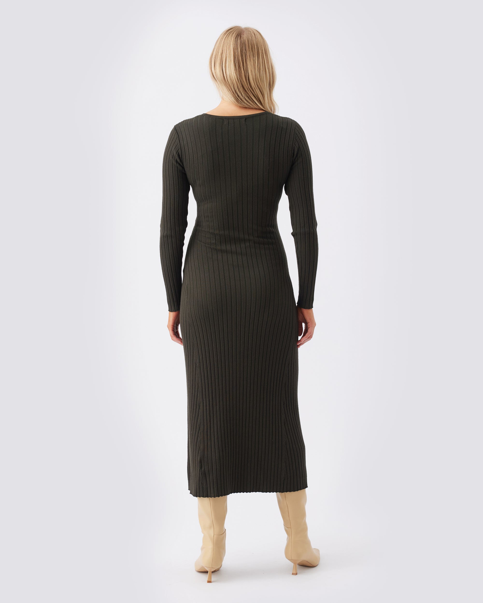 Remi Knit Nursing Dress Ivy