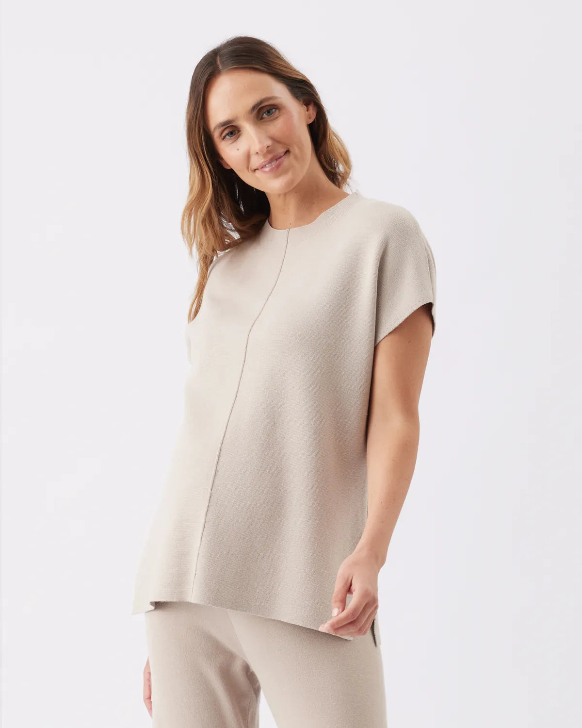 Nardia Nursing Knit Stone