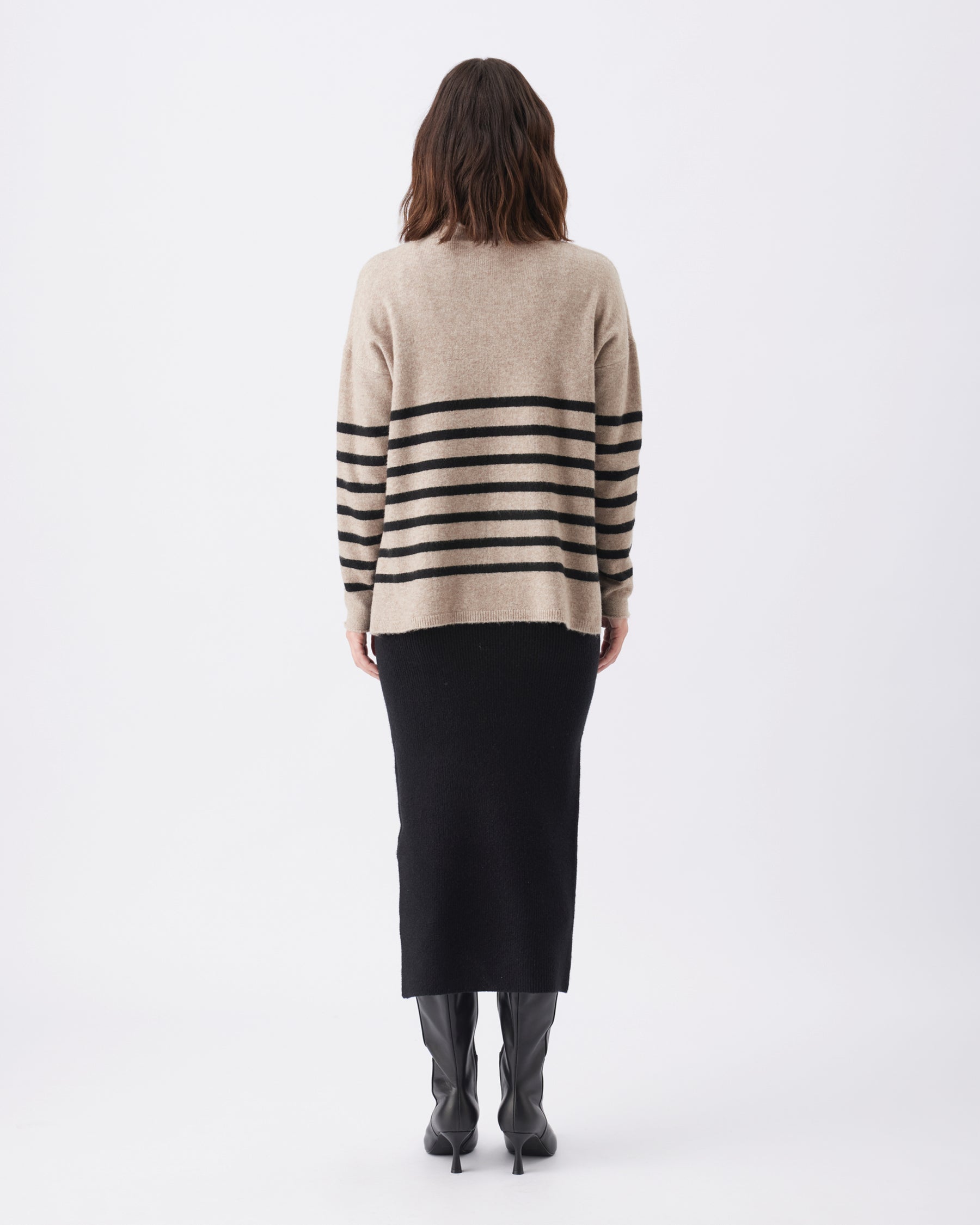 Dani Knit Skirt Black