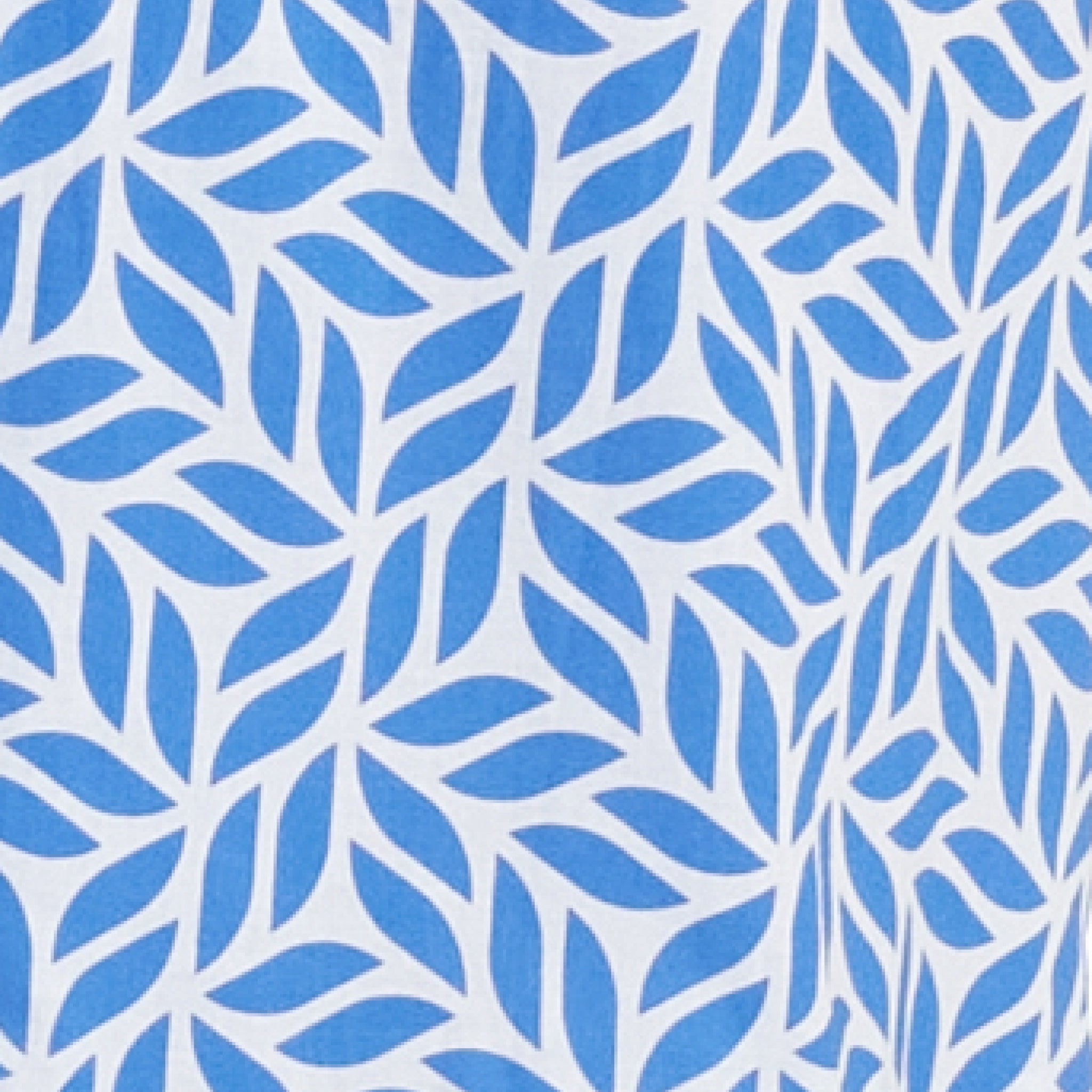 Capri Shirred Dress White / Lapis