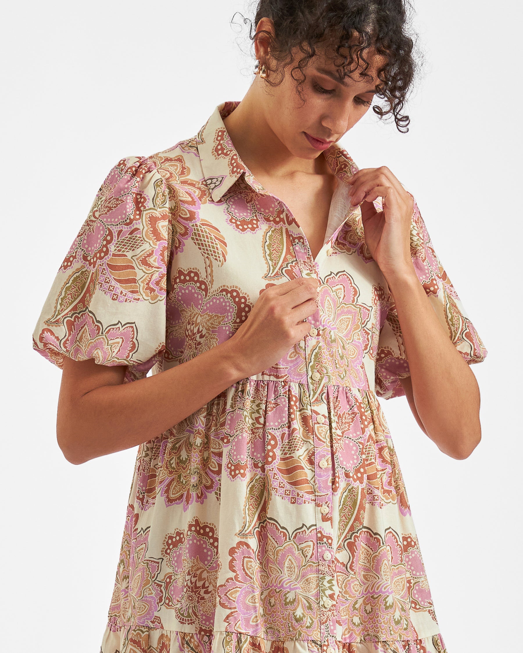 Hope Linen Dress Natural