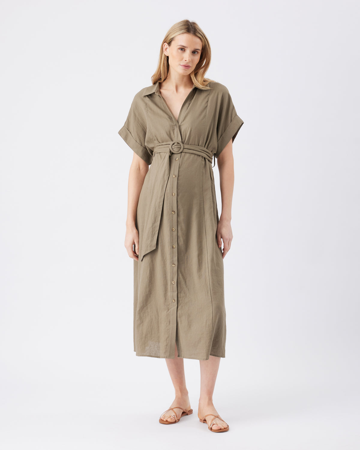 linen nursing dress Ripe Amy Shirt (Olive) Dual invisible nursing side Size:11.5 E US Can't wait for summer gown with sequins