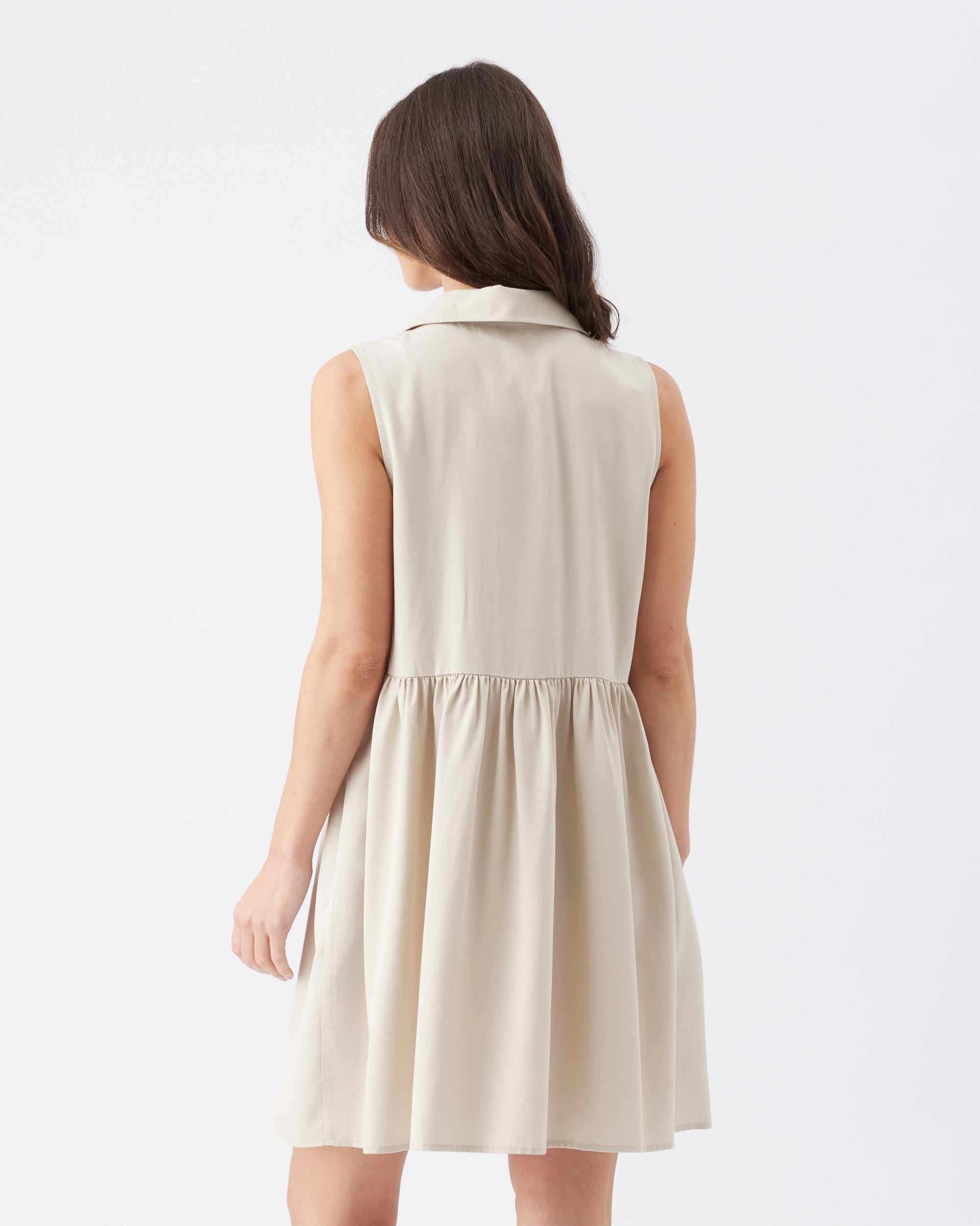 Chloe Tencel Dress Sand