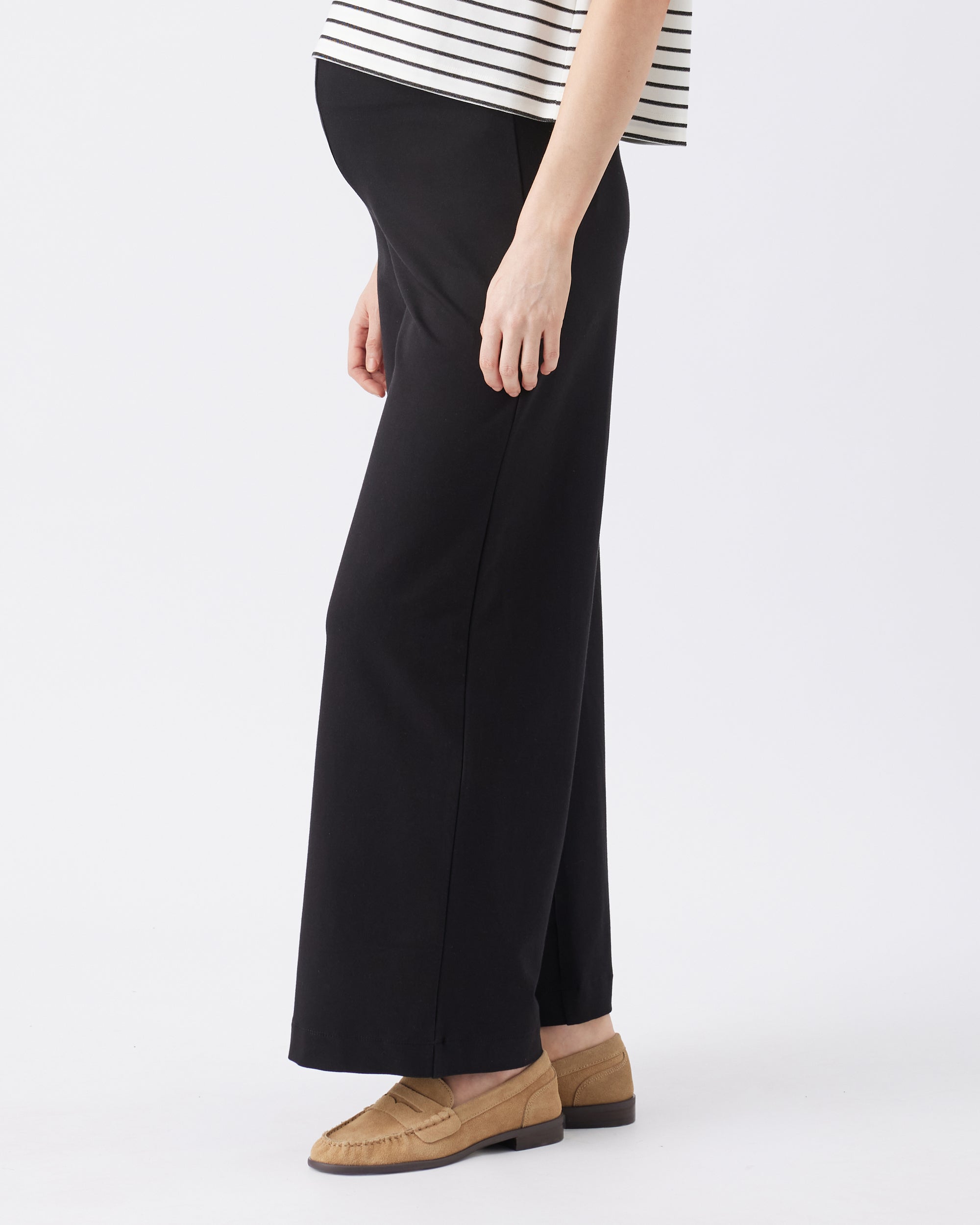 Isha Wide Leg Pant Black