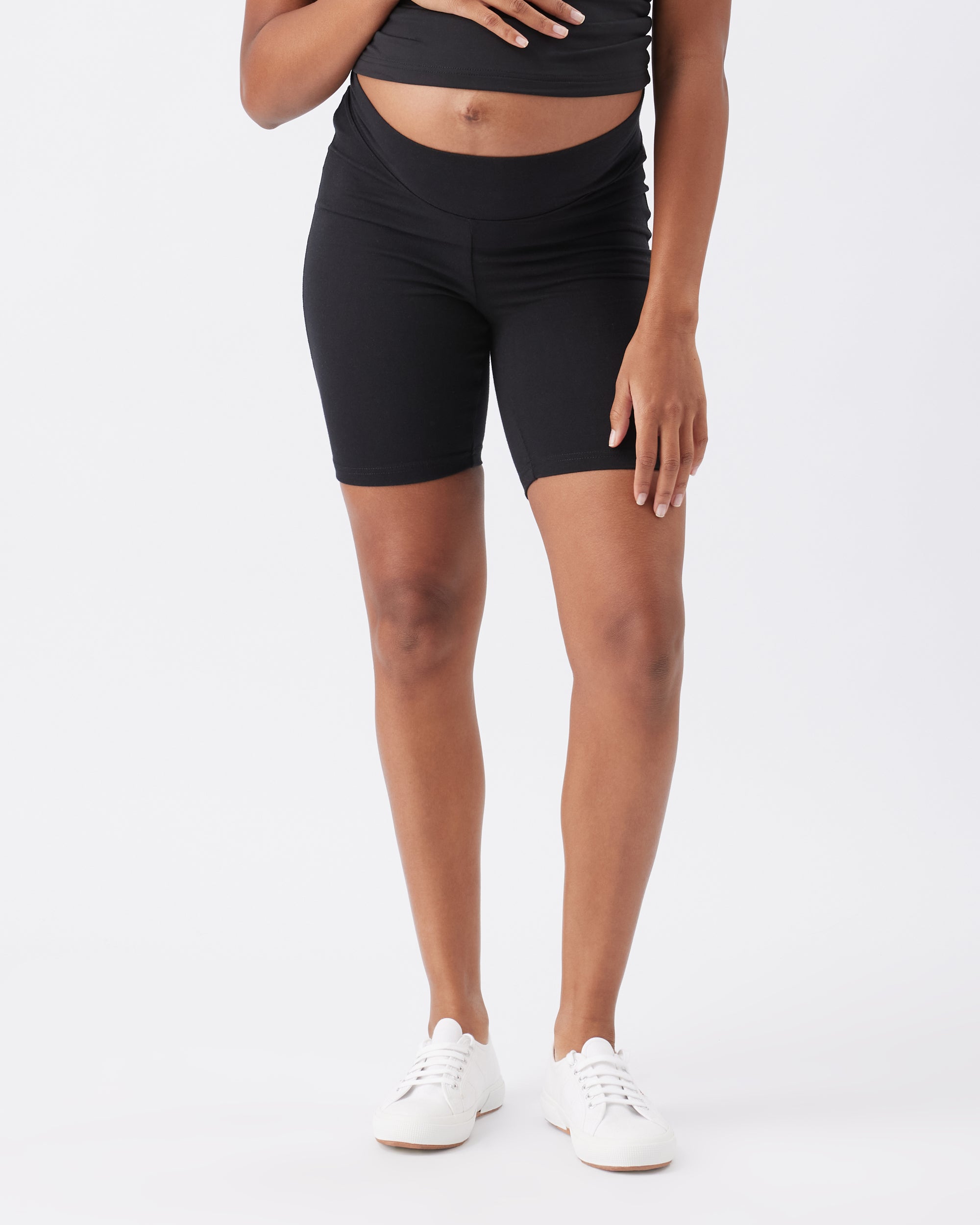 Organic Cotton Bike Short Black