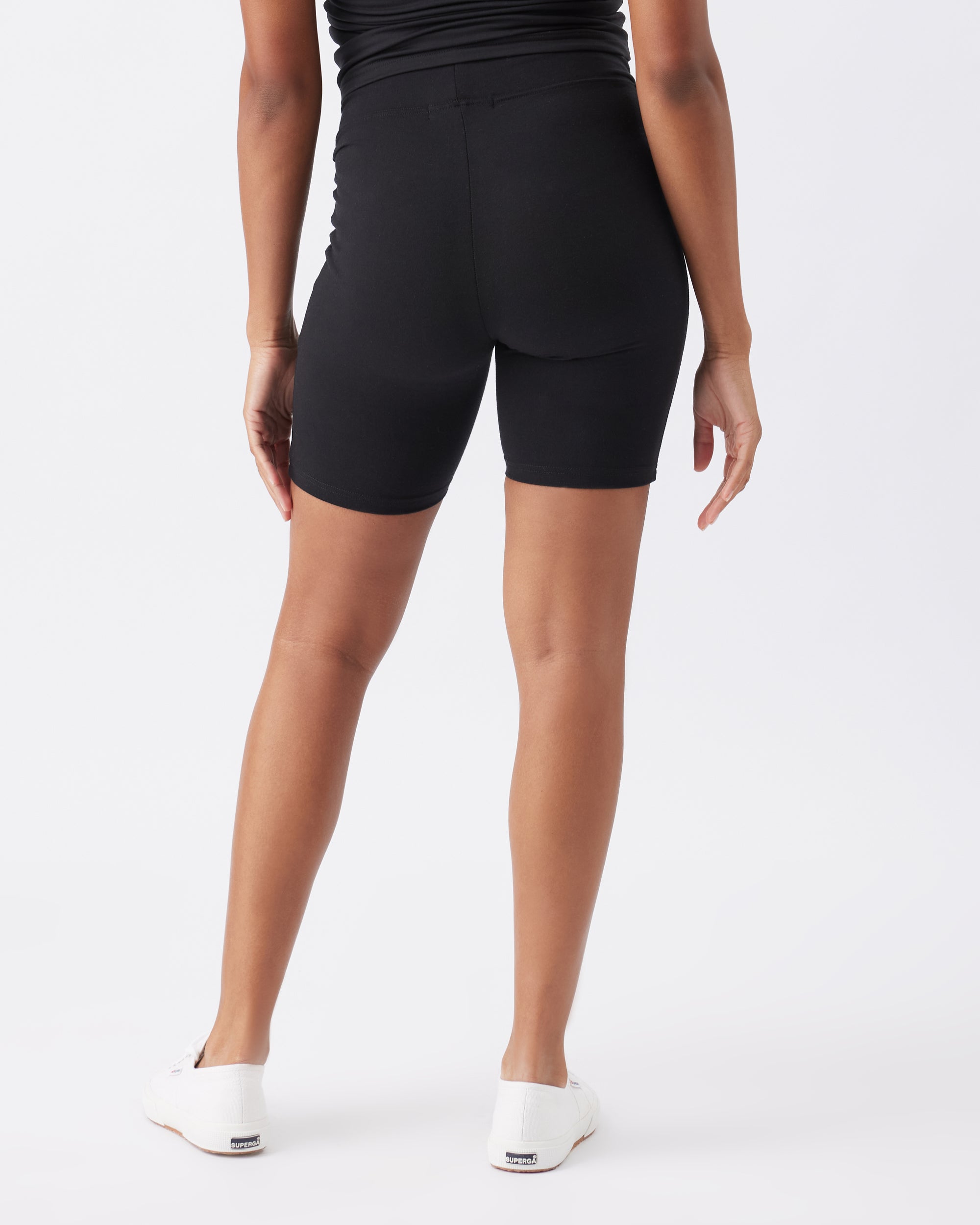 Organic Cotton Bike Short Black