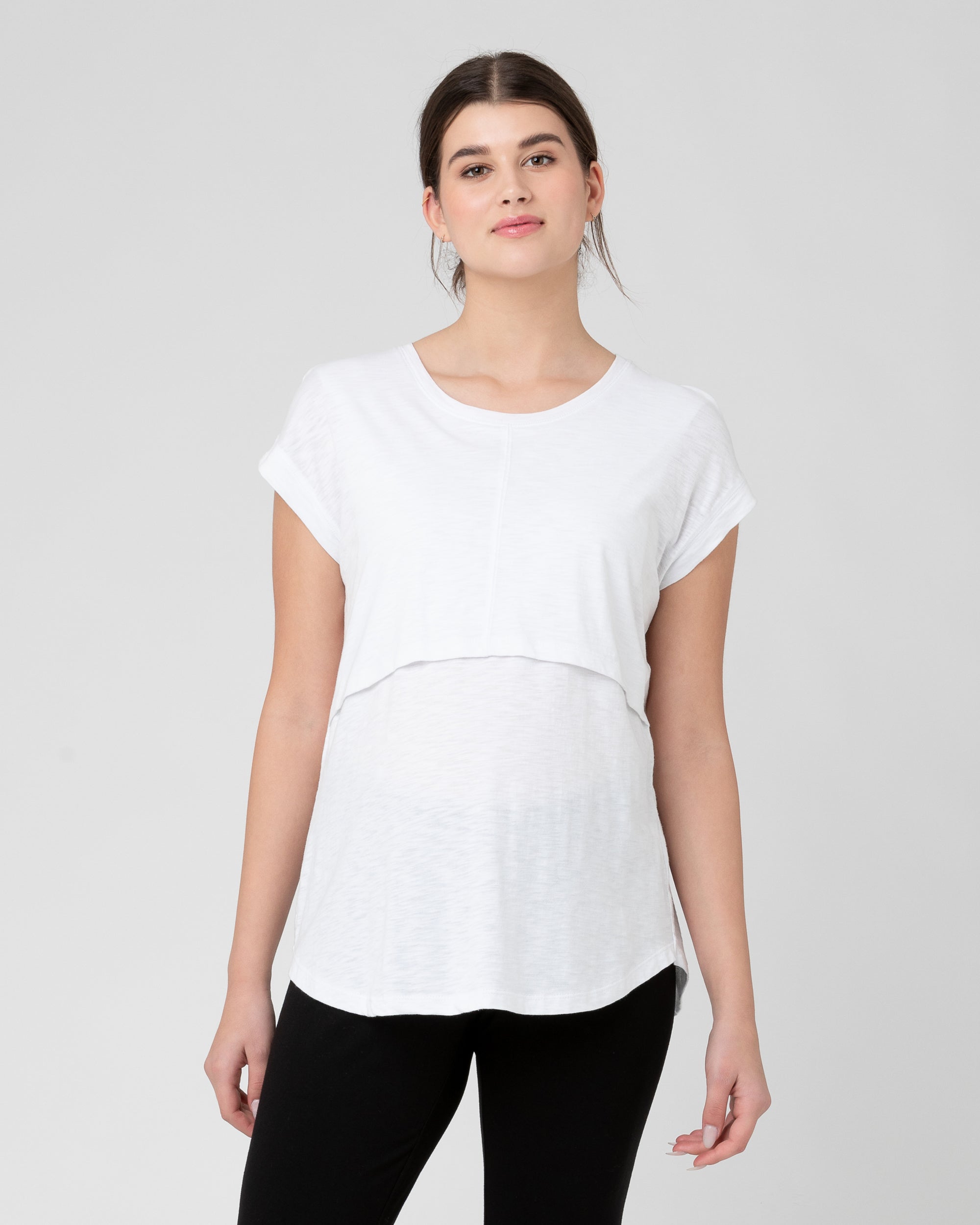 Richie Nursing Tee White