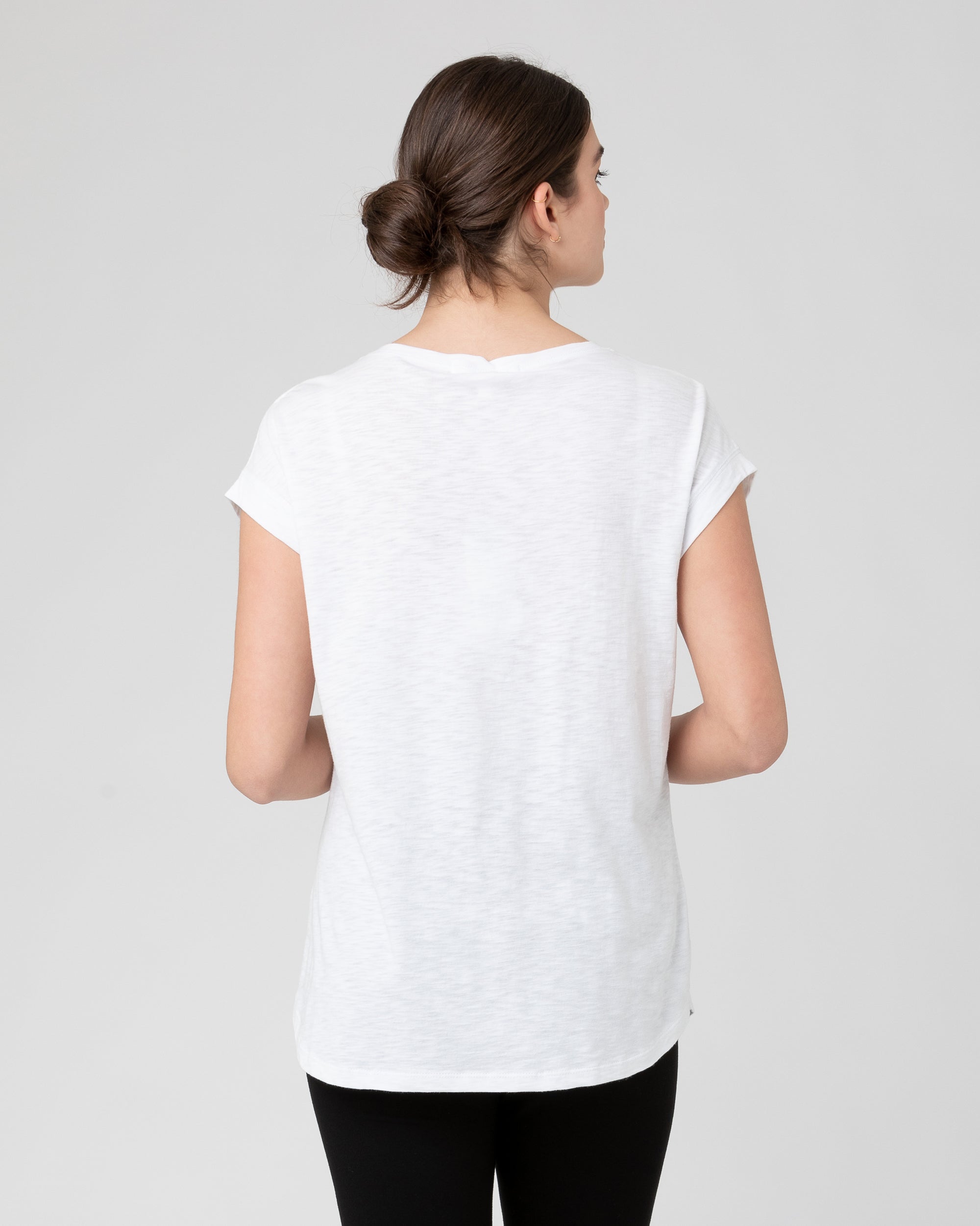 Richie Nursing Tee White