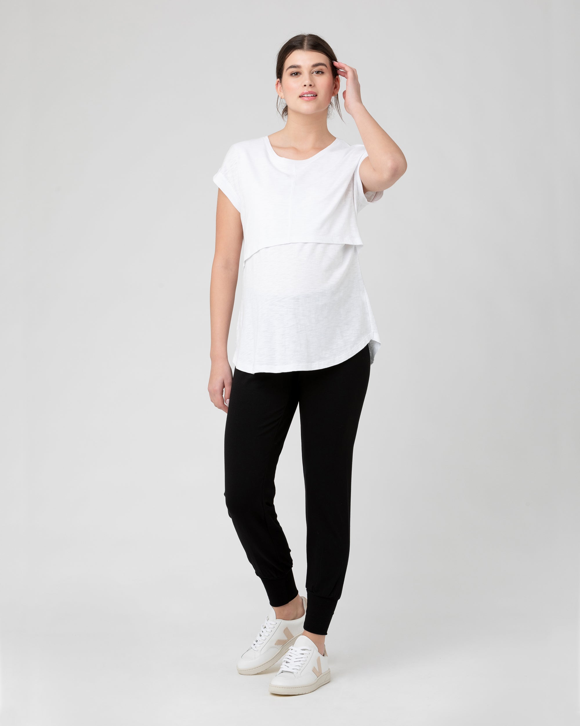 Richie Nursing Tee White