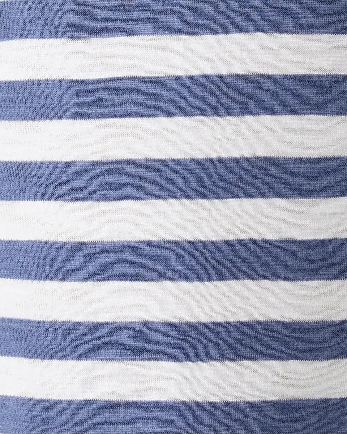 Lionel Nursing Tee Washed Indigo / White