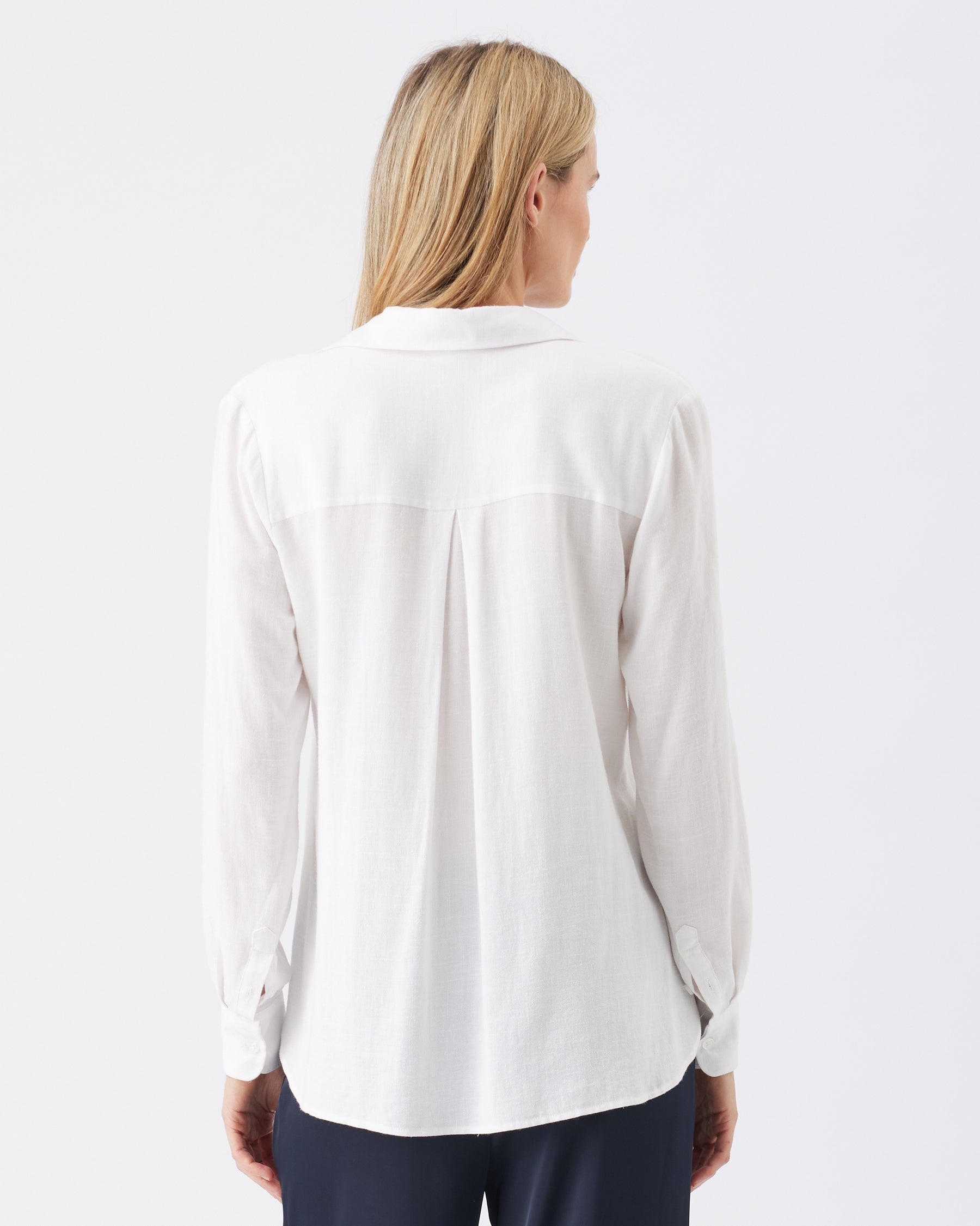 Clara Relaxed Shirt White