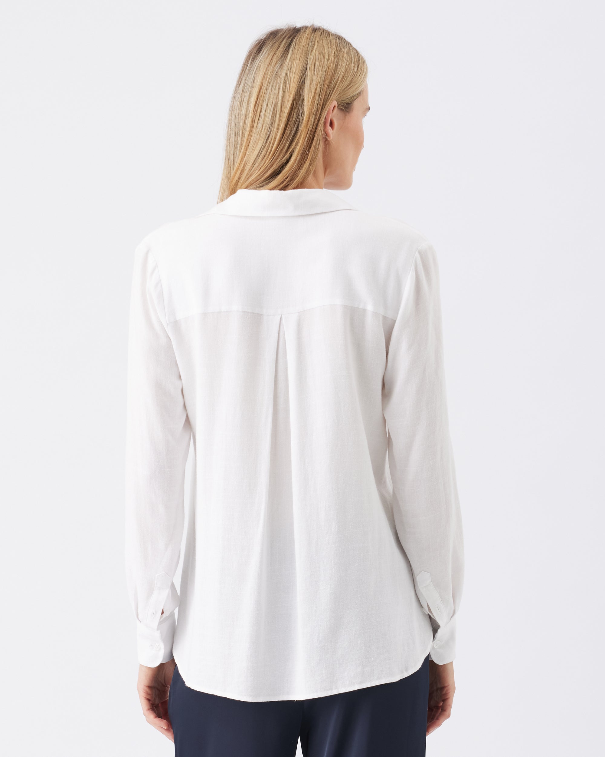 Clara Relaxed Shirt White