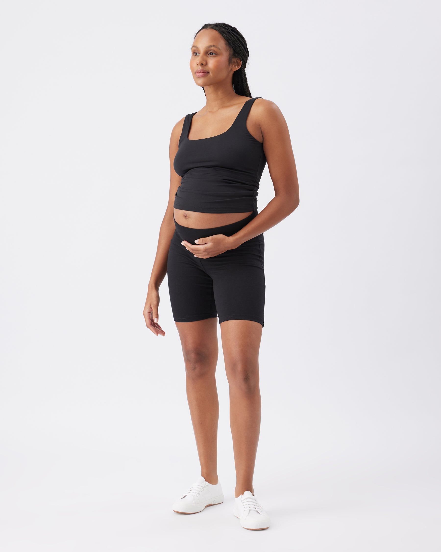 Luxe Knit Tank Top Black