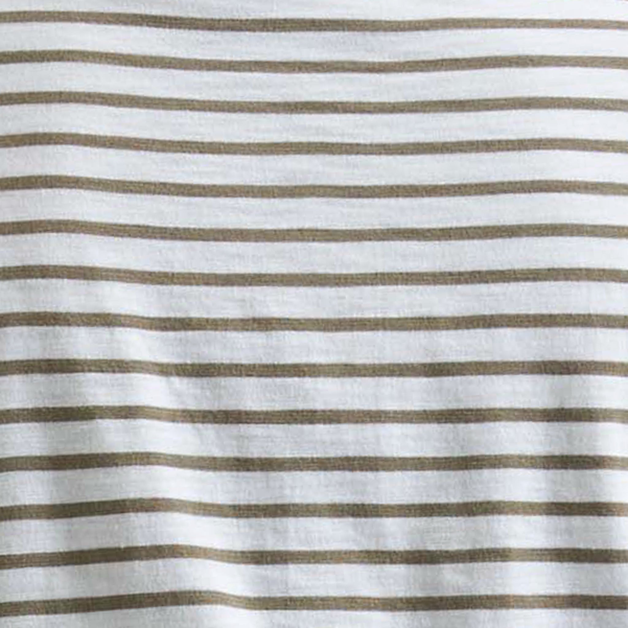 Claudette Nursing Tee White / Olive