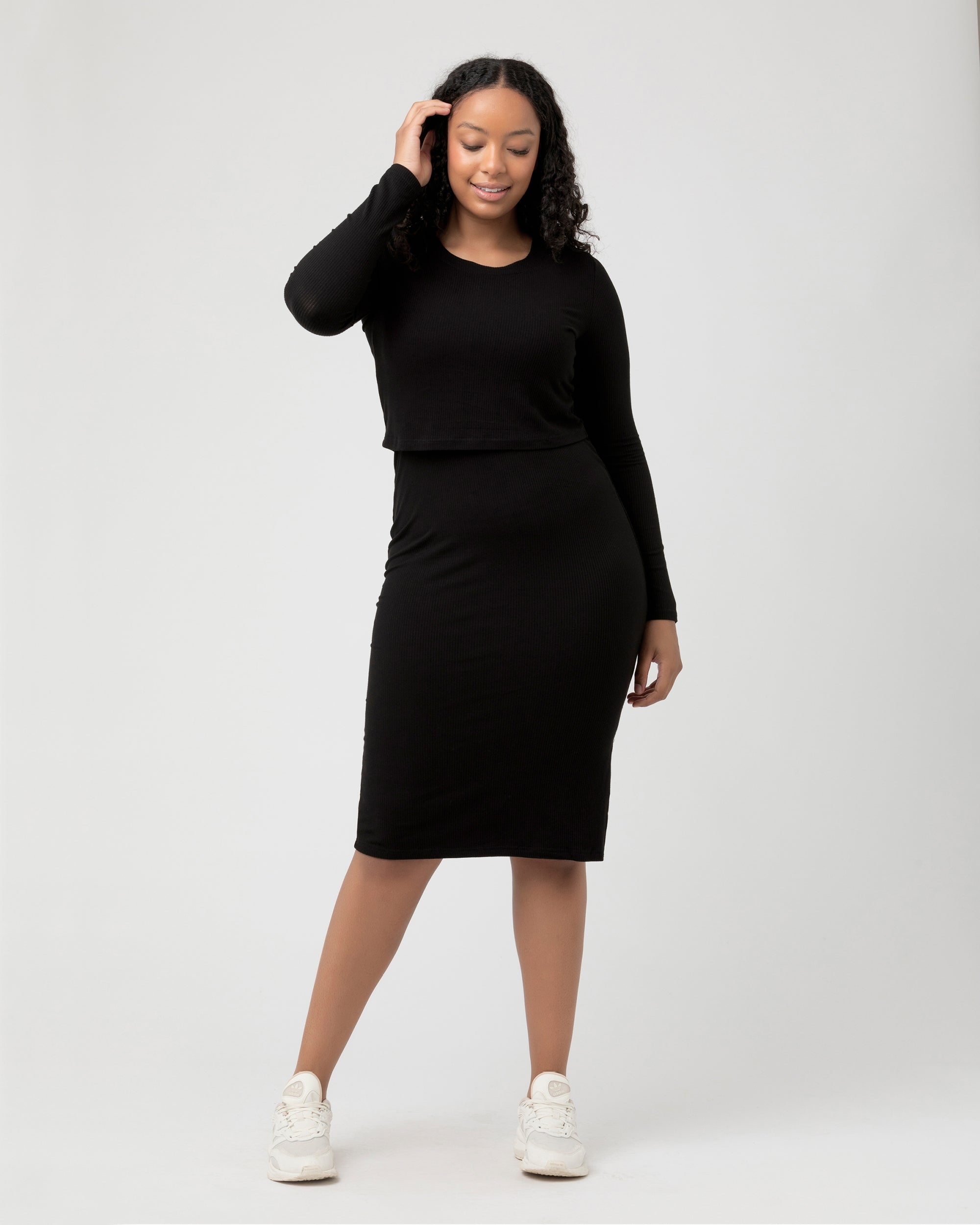 Penny Double Up Nursing Set  Black