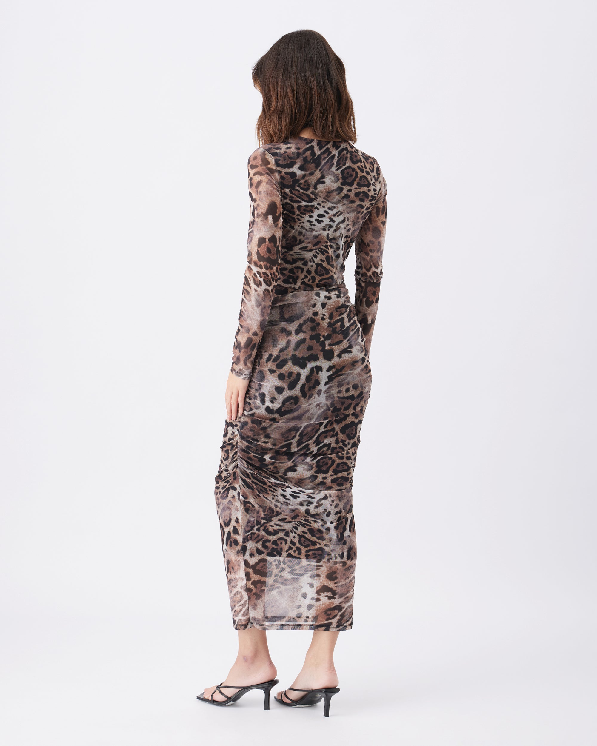Savannah Mesh Dress Latte