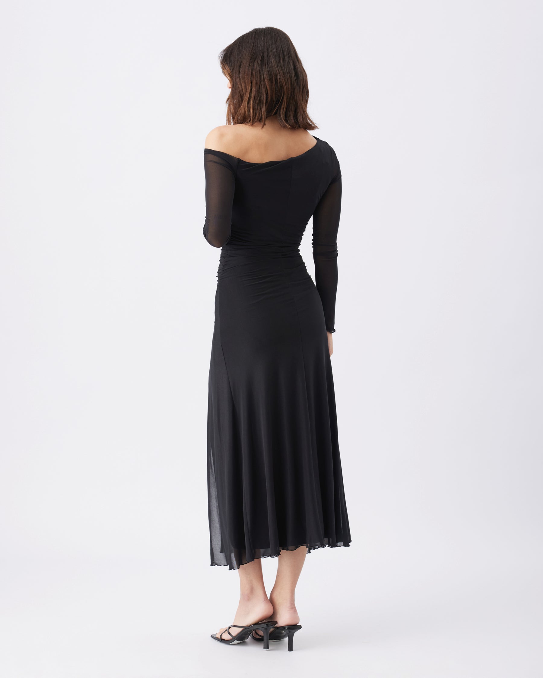 Freya Mesh Dress Black