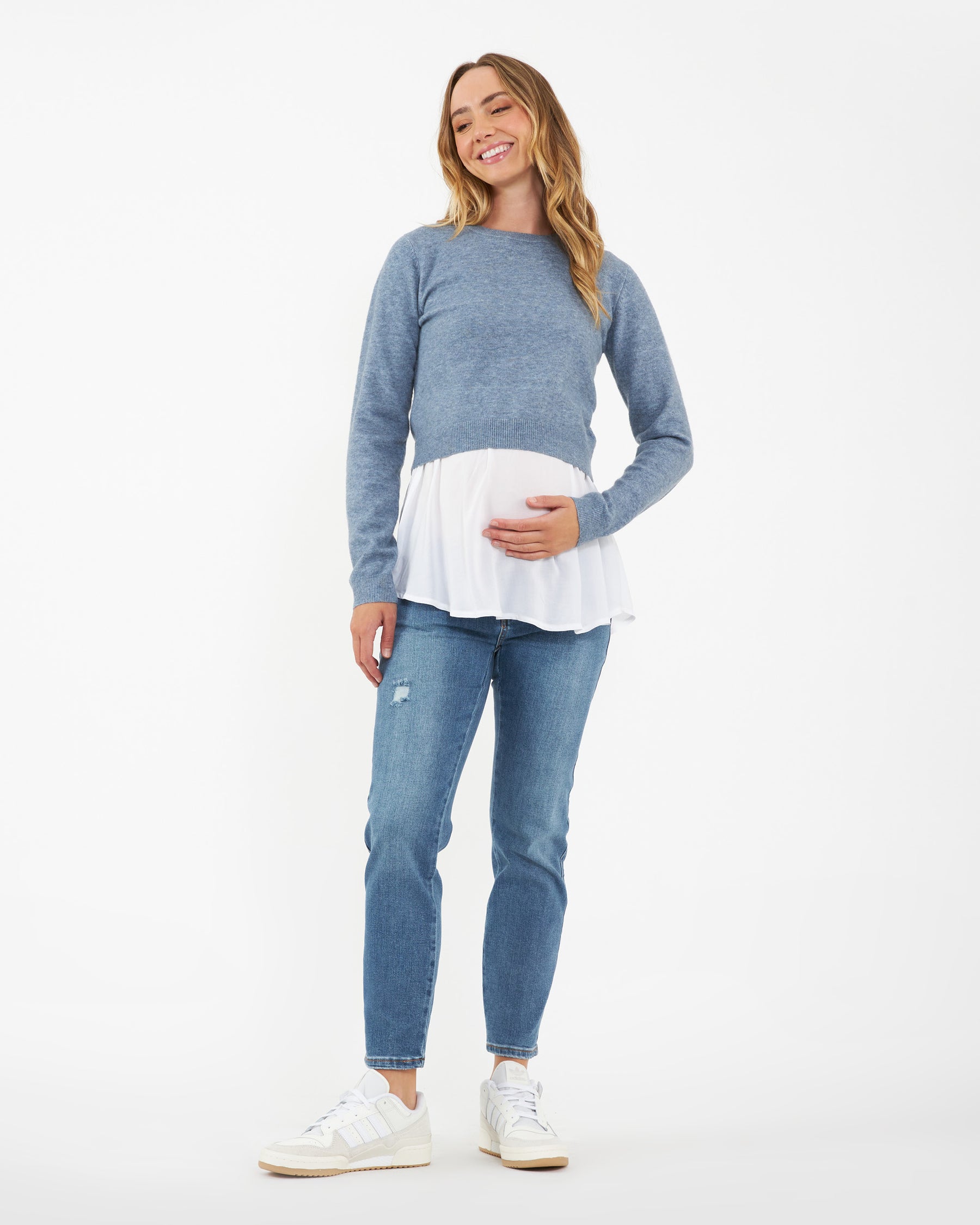 Dylan Distressed Jean Blue