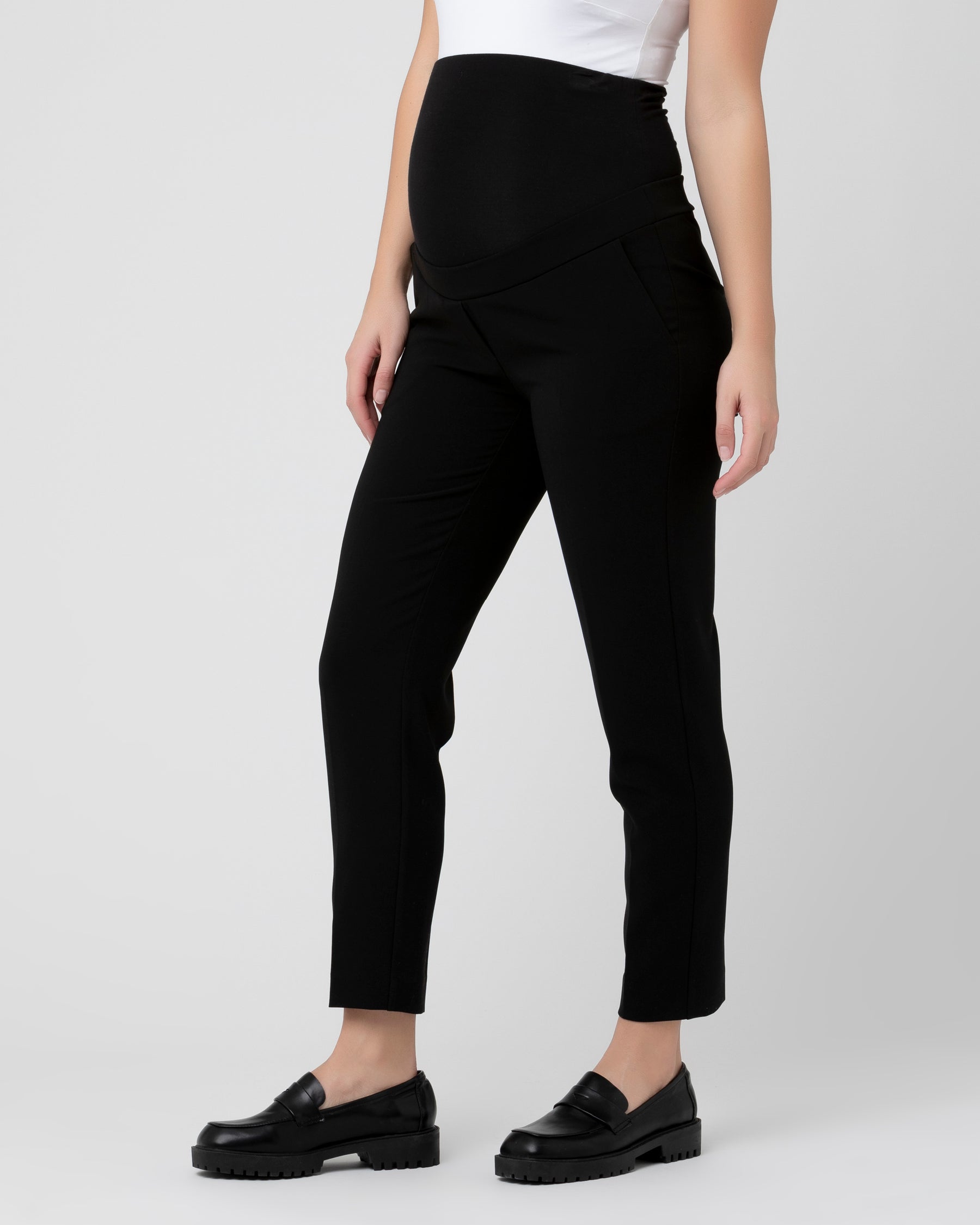 Alexa Classic Crop Pant Black