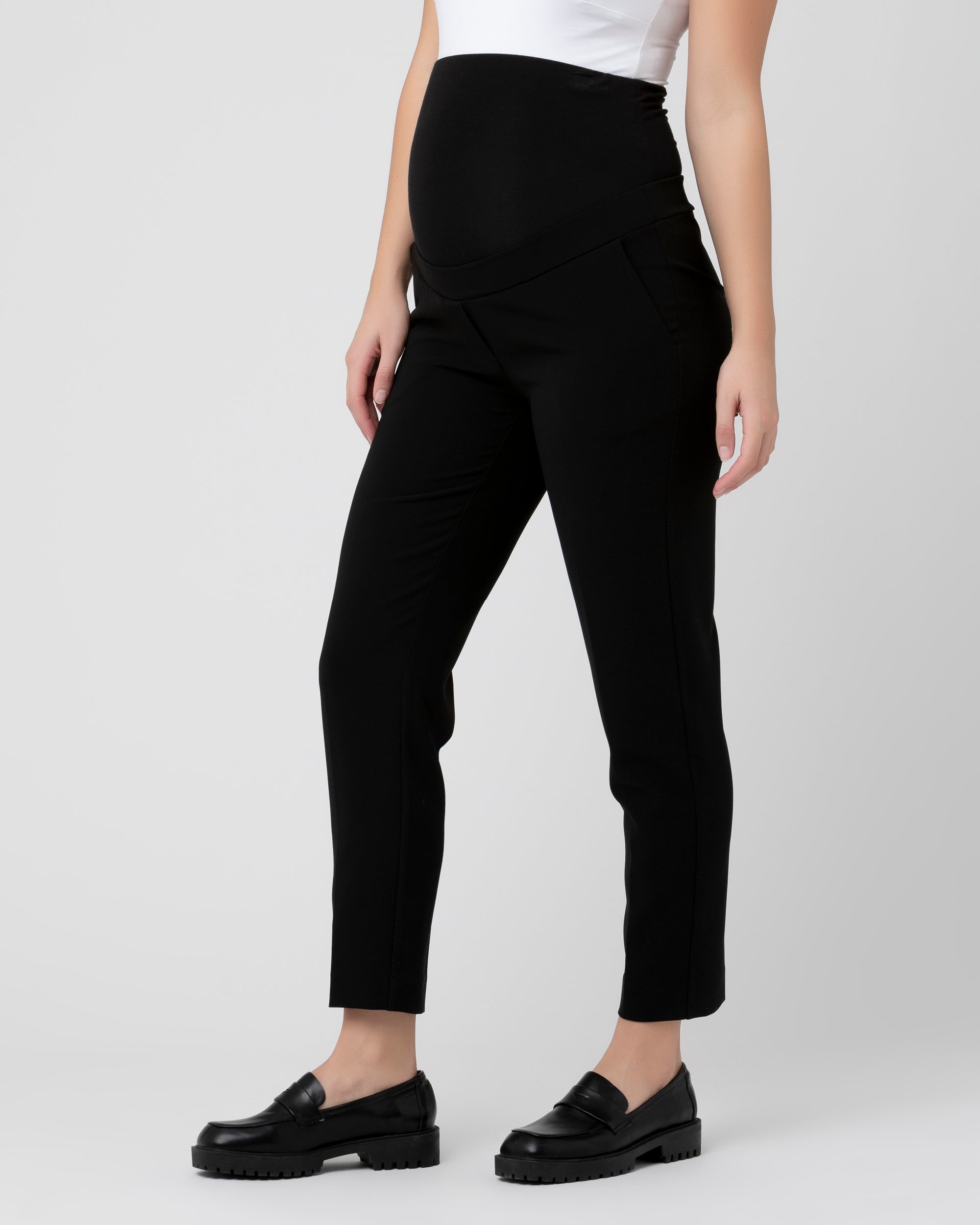 Alexa Classic Crop Pant Black