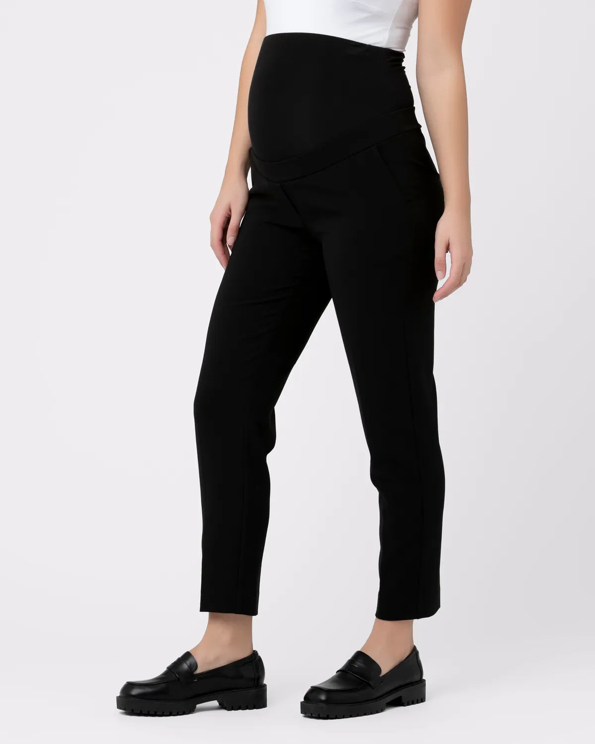 Alexa Classic Crop Pant Black
