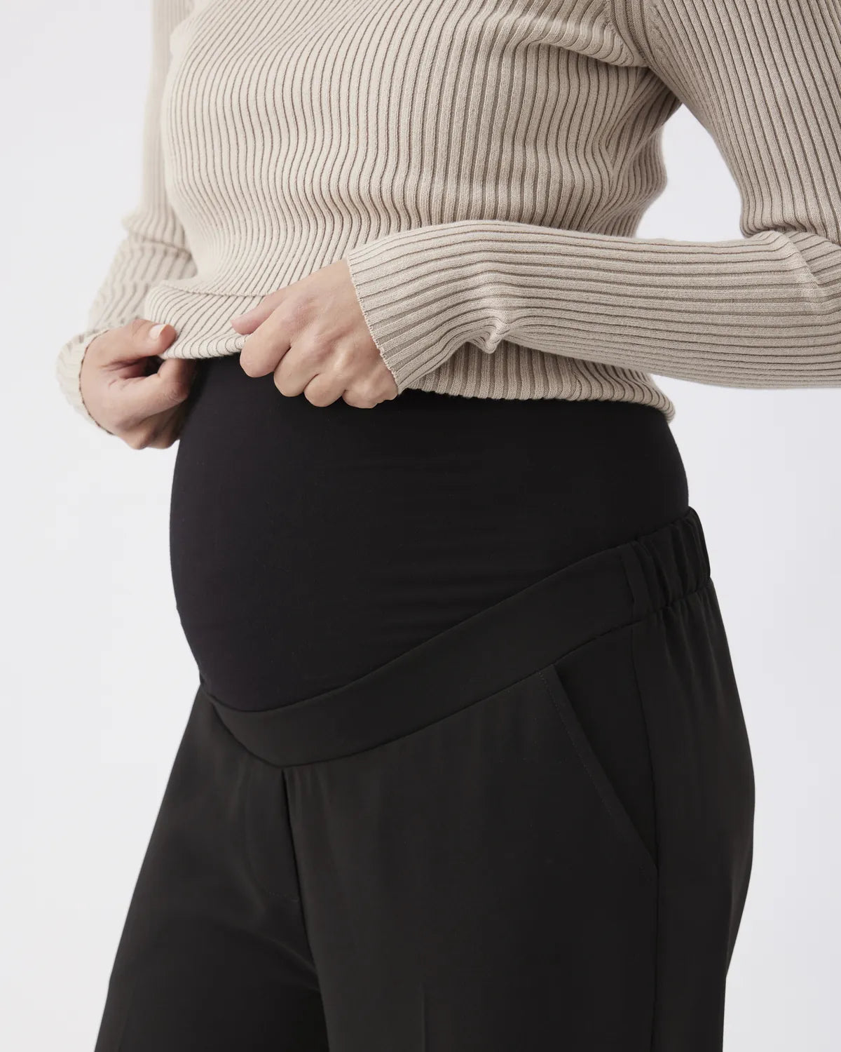 Alexa Wide Leg Pant Black