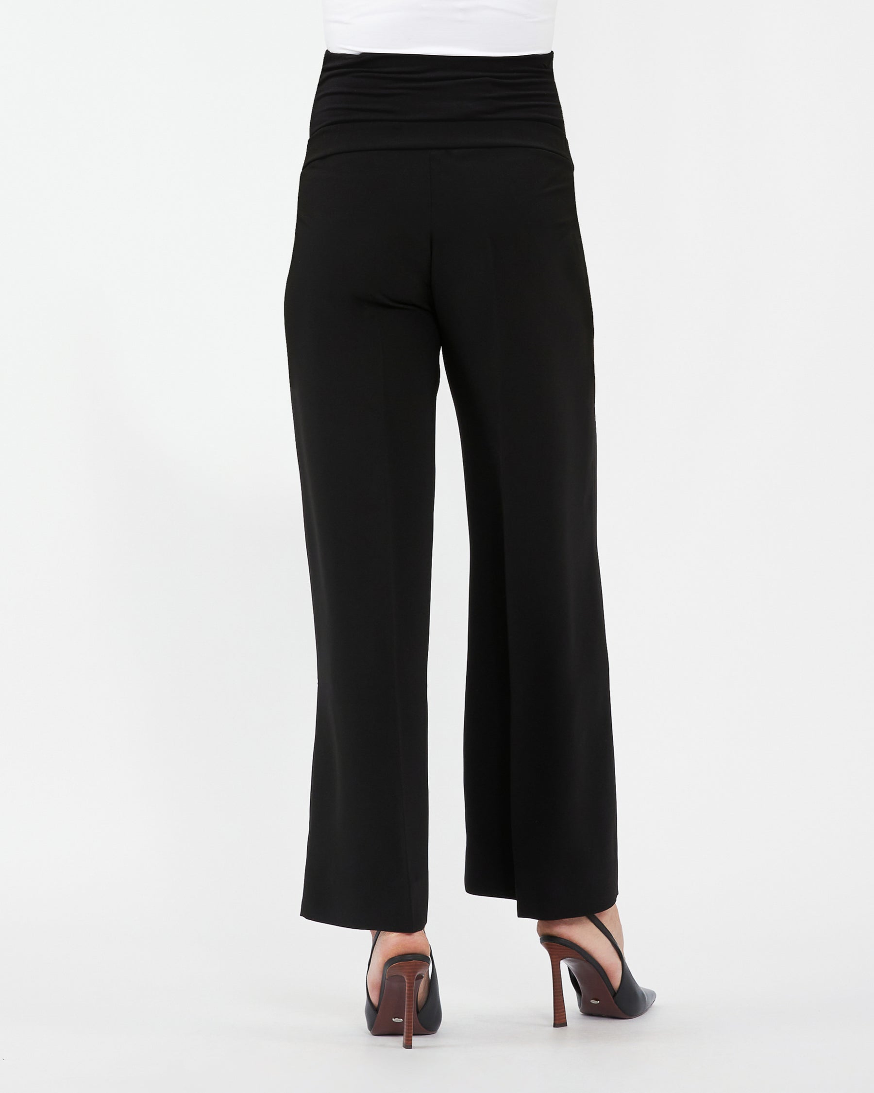 Alexa Wide Leg Pant Black