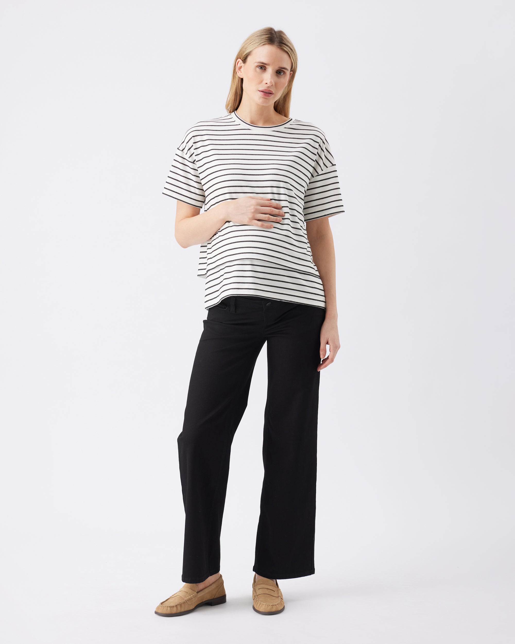 Miller Over Bump Jean Black