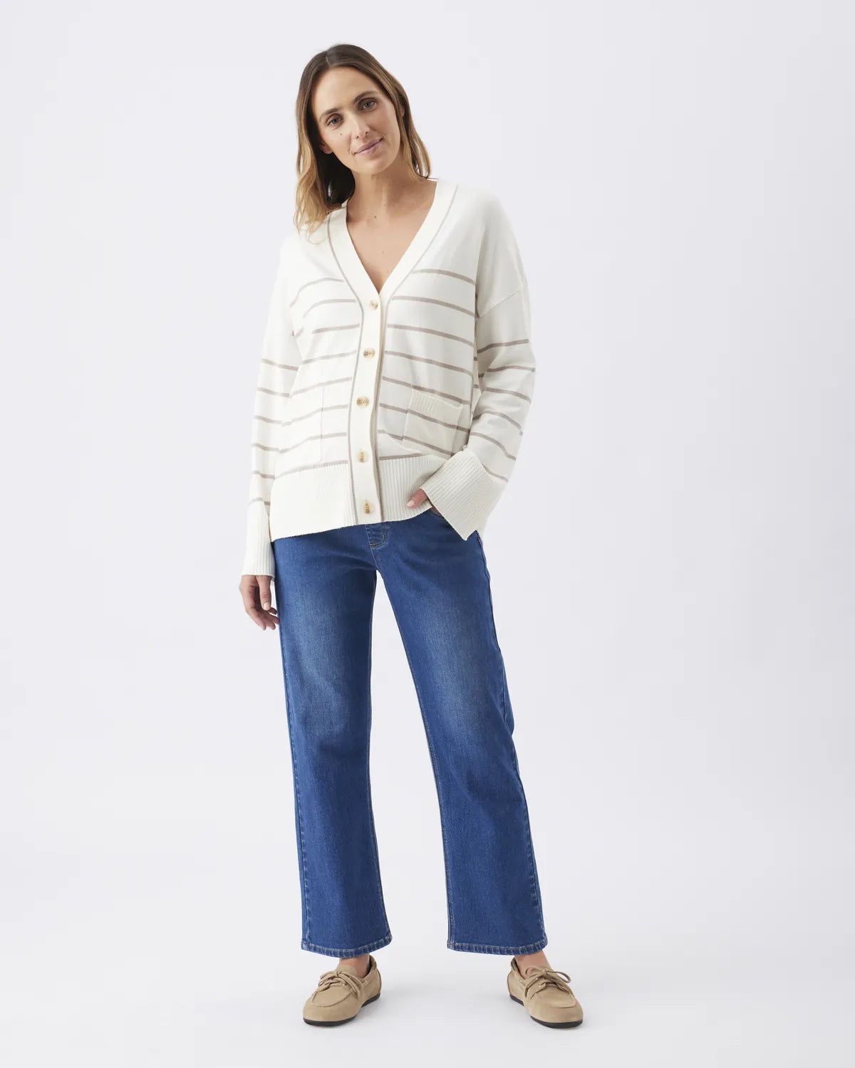 Teddy Straight Jean Indigo Blue