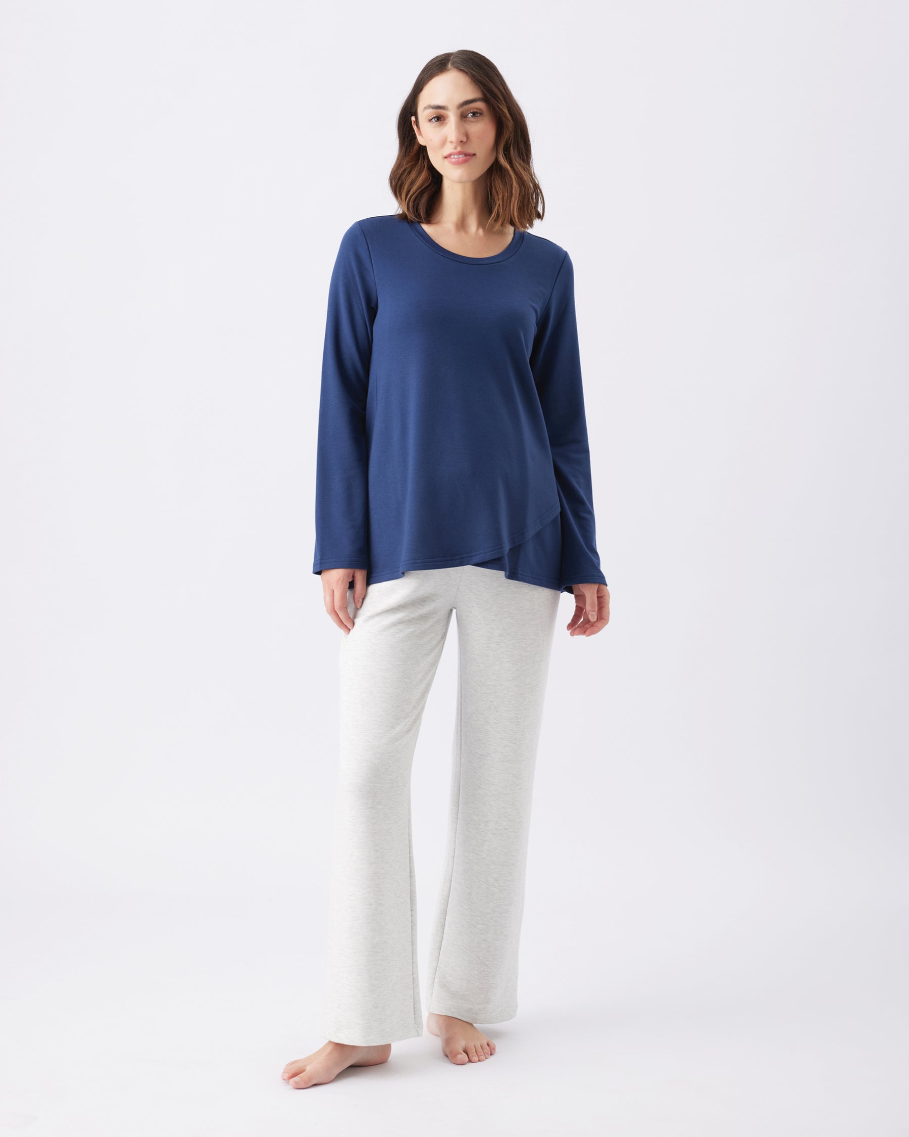 Super Soft Lounge Pant Silver Marle
