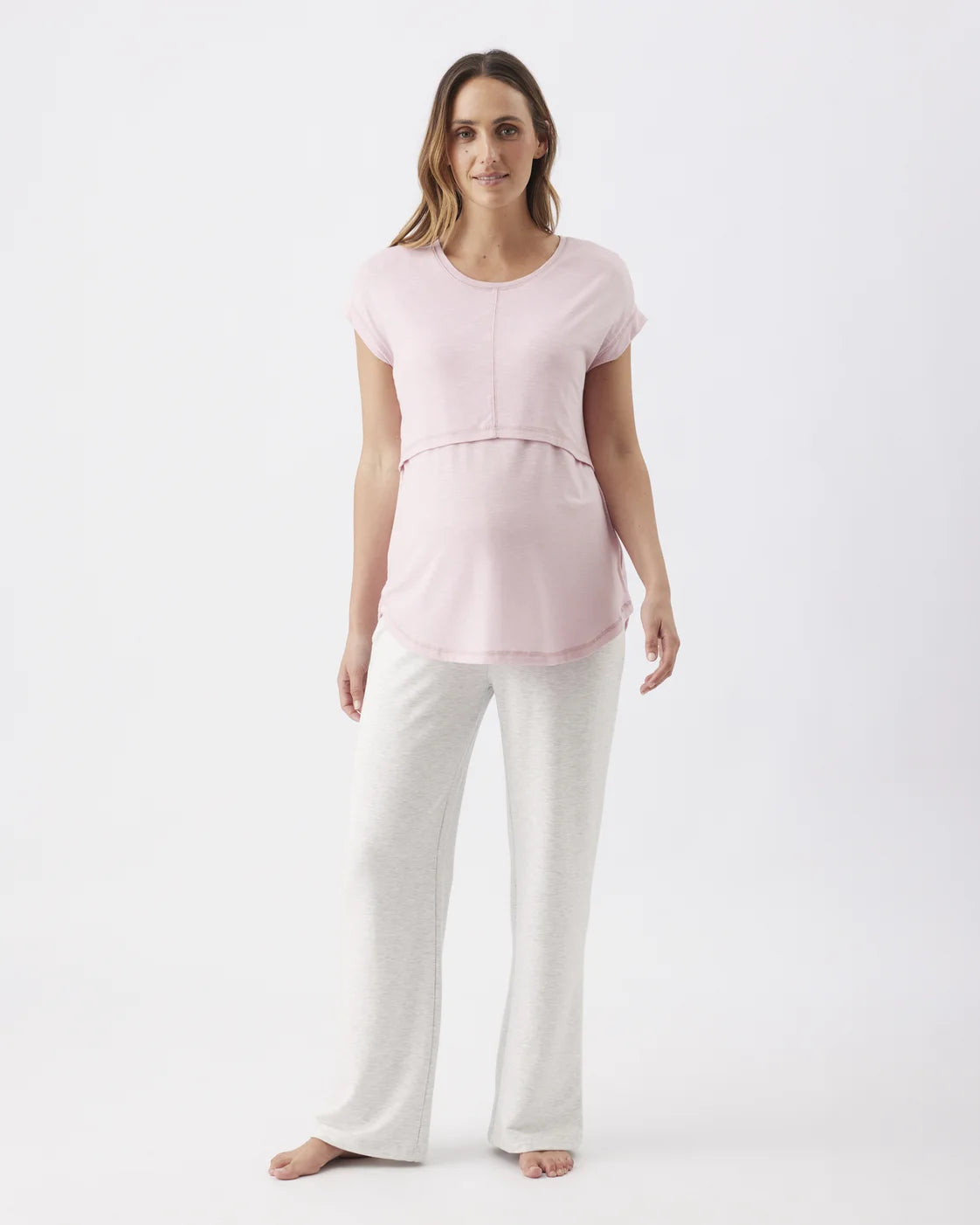 Super Soft Lounge Pant Silver Marle