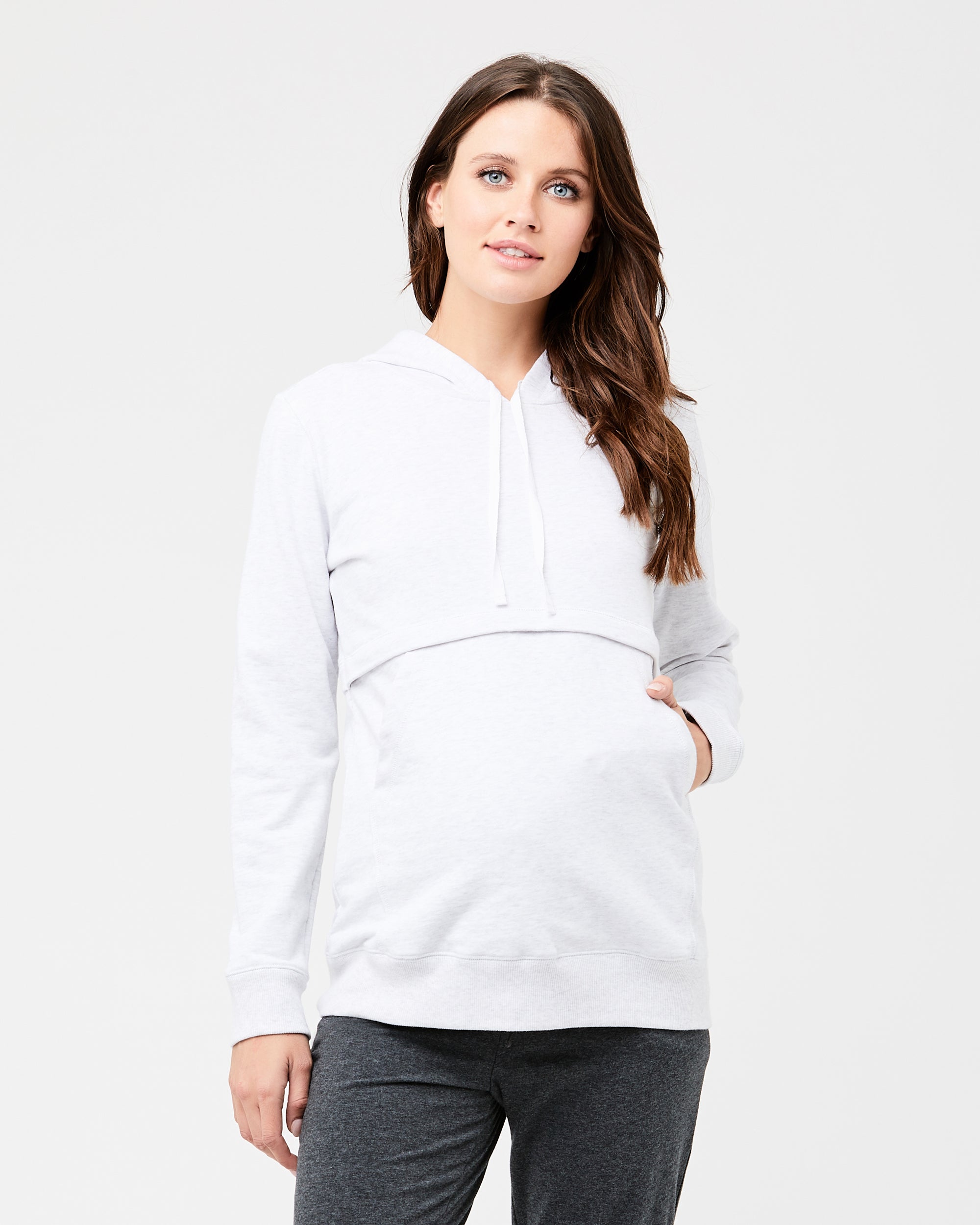 Kitty Nursing Hoodie Arctic Marle