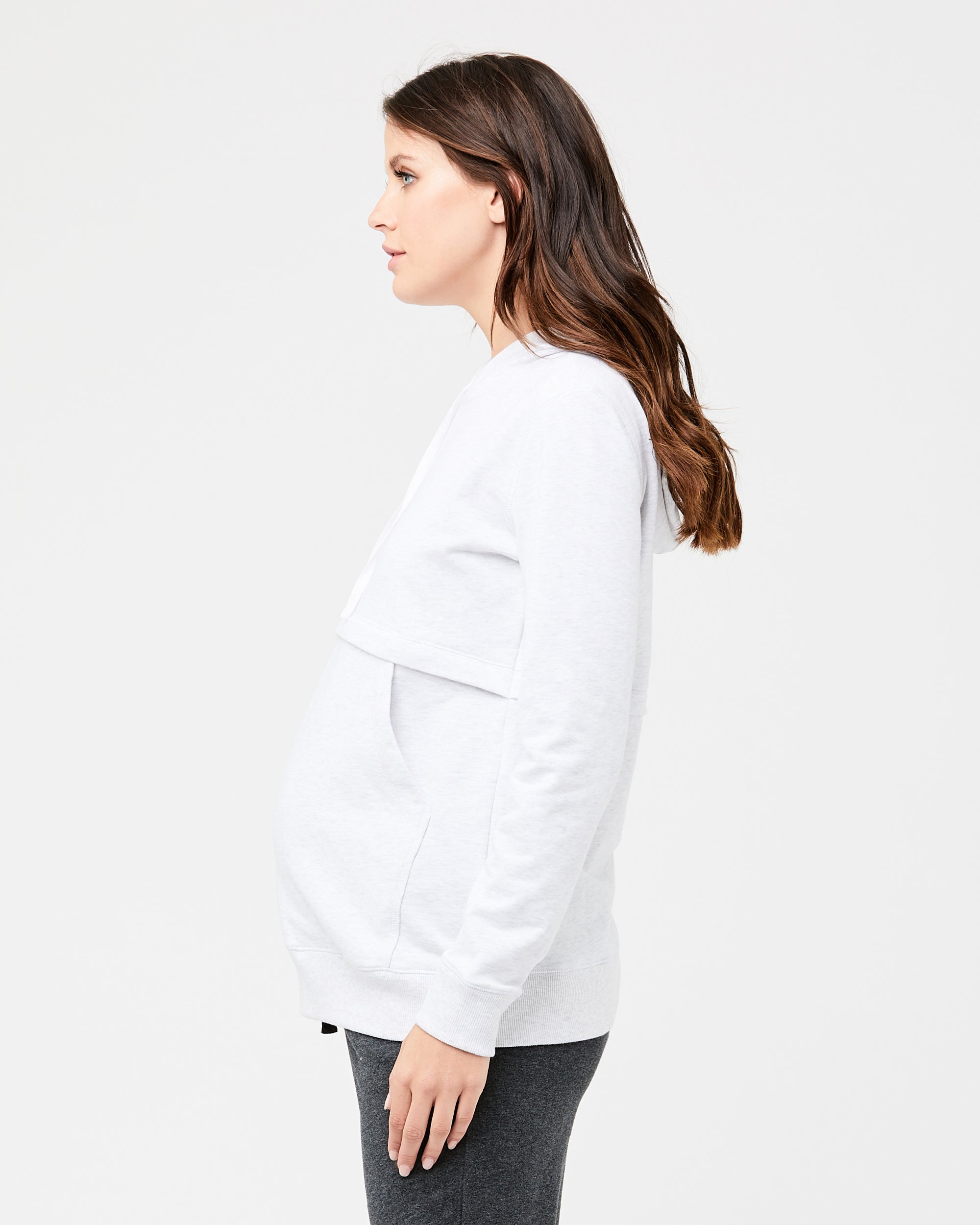 Kitty Nursing Hoodie Arctic Marle