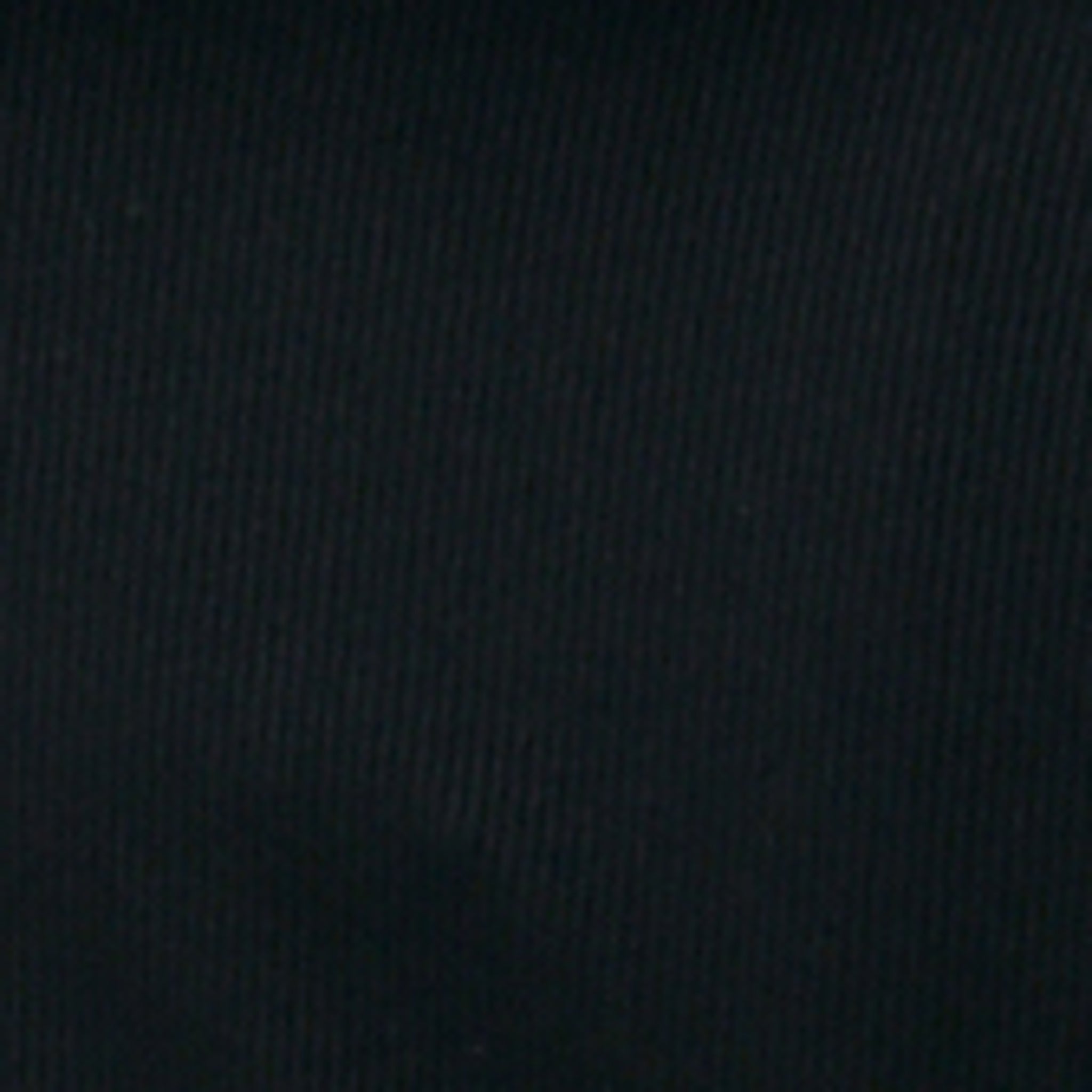 Rib Button Through Top Black