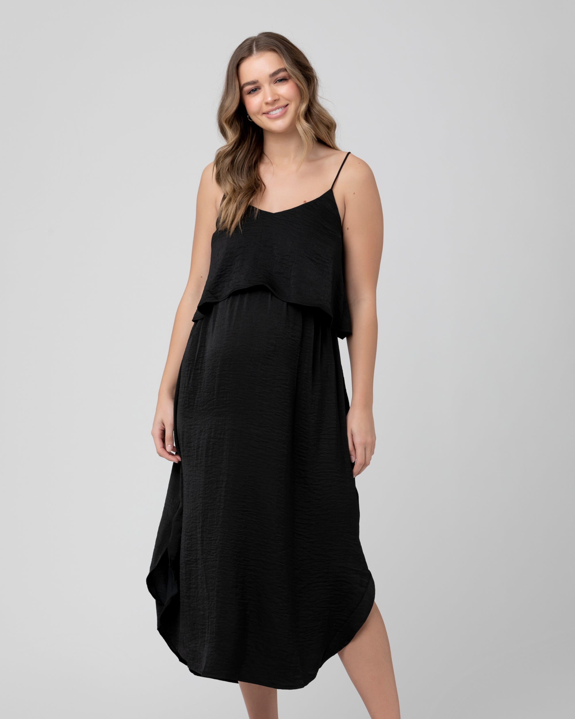 Ripe Nursing Slip Dress in Black Size Small Ripe Nursing Slip Dress in Black Size Small