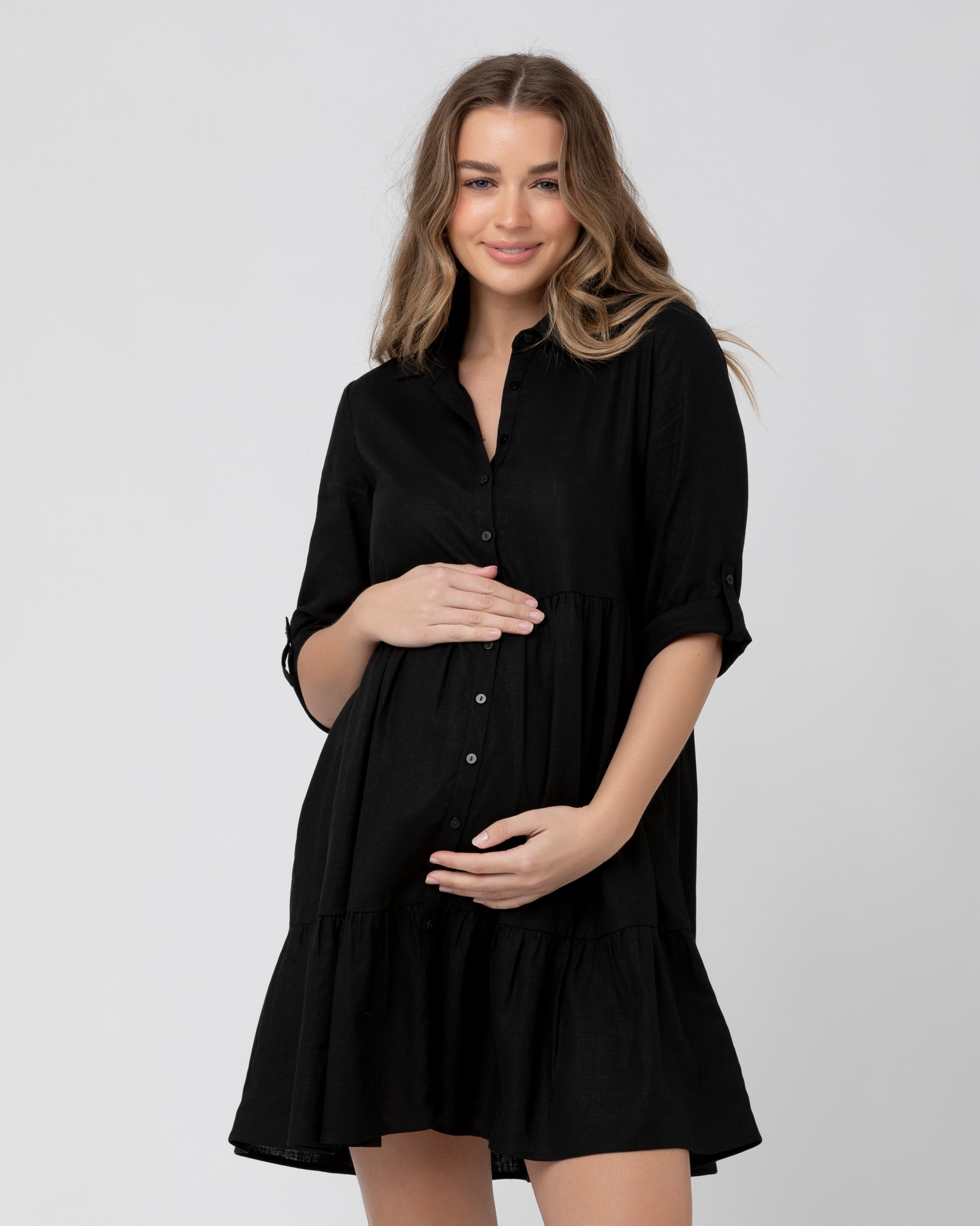 knee length dresses for ladies Linen Maxi Dress, Black Maxi Dress, Summer Dress, Wrap Dress, Long Linen Dress, Plus Size Dress, 100% Linen Clothing for Women, S / Light Blue main image 0