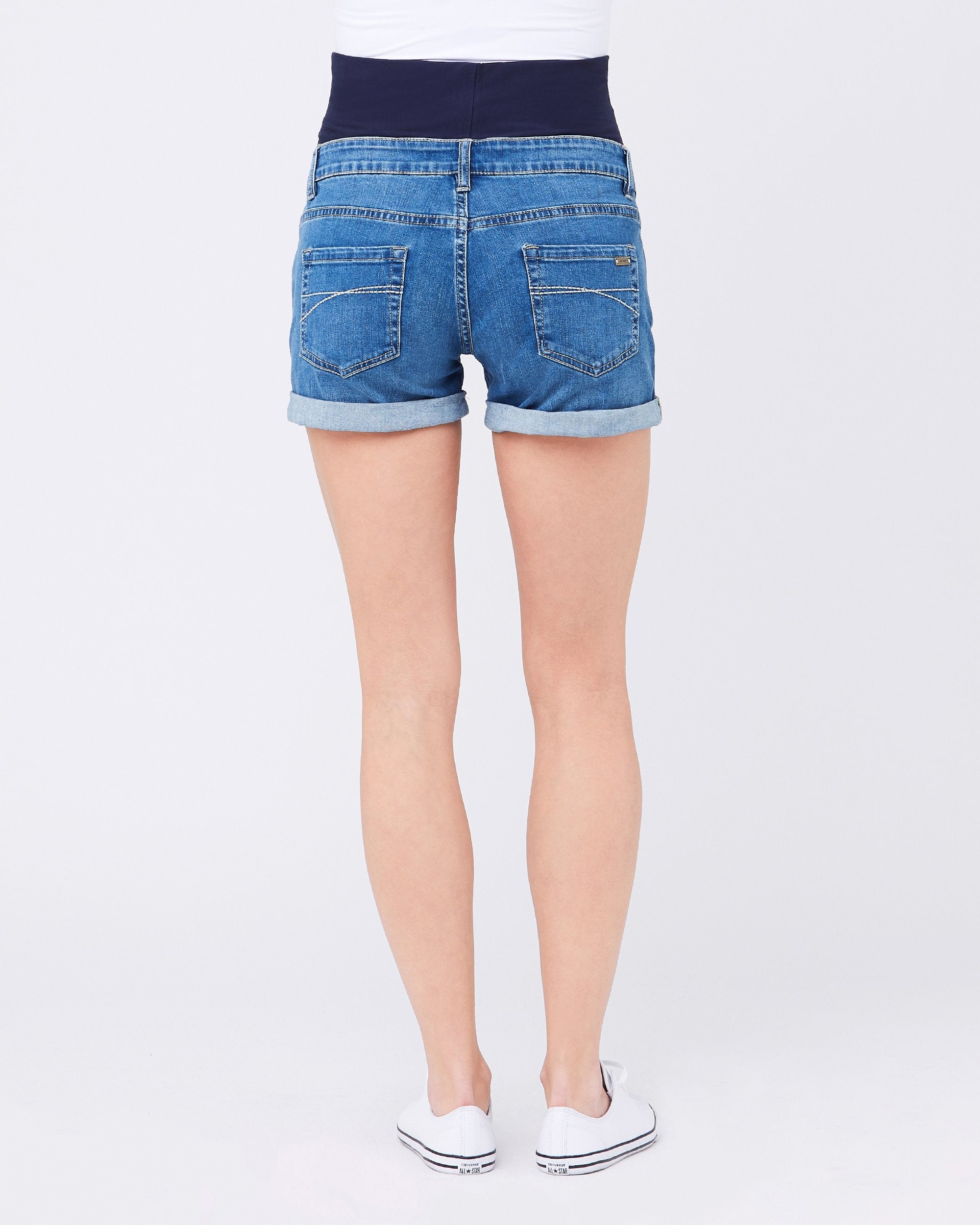 Denim Shorty Shorts Blue