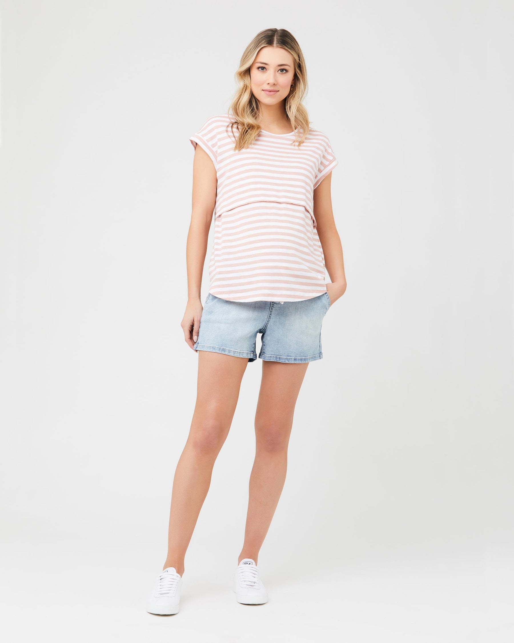 Bailey Denim Short Light Blue