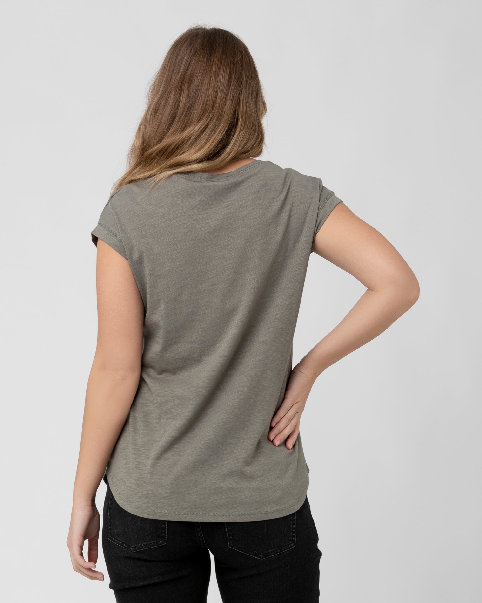 Richie Nursing Tee Moss