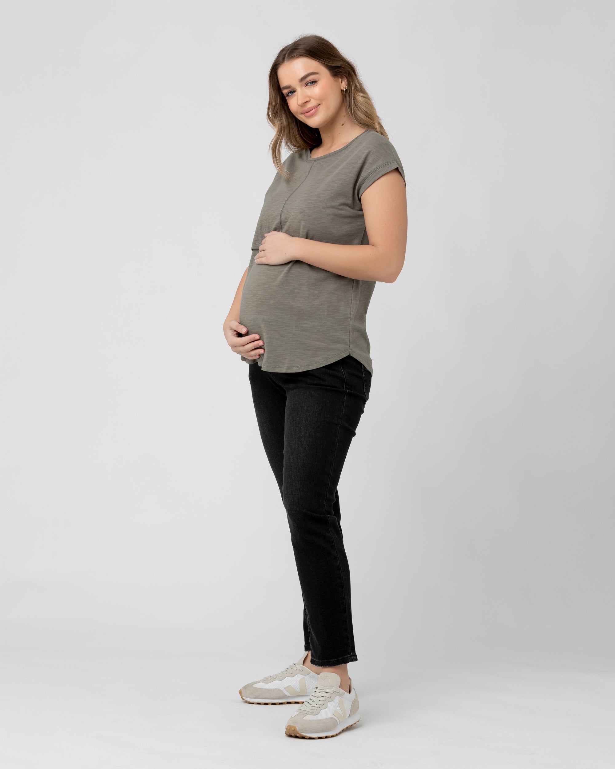 Richie Nursing Tee Moss