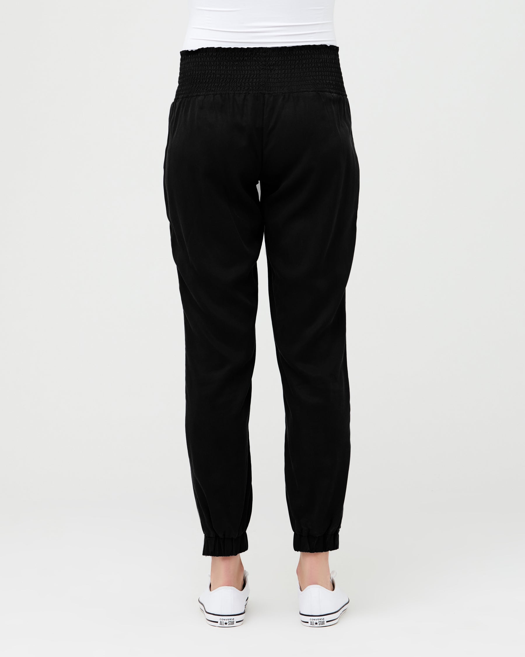 Tencel Off Duty Pant Black