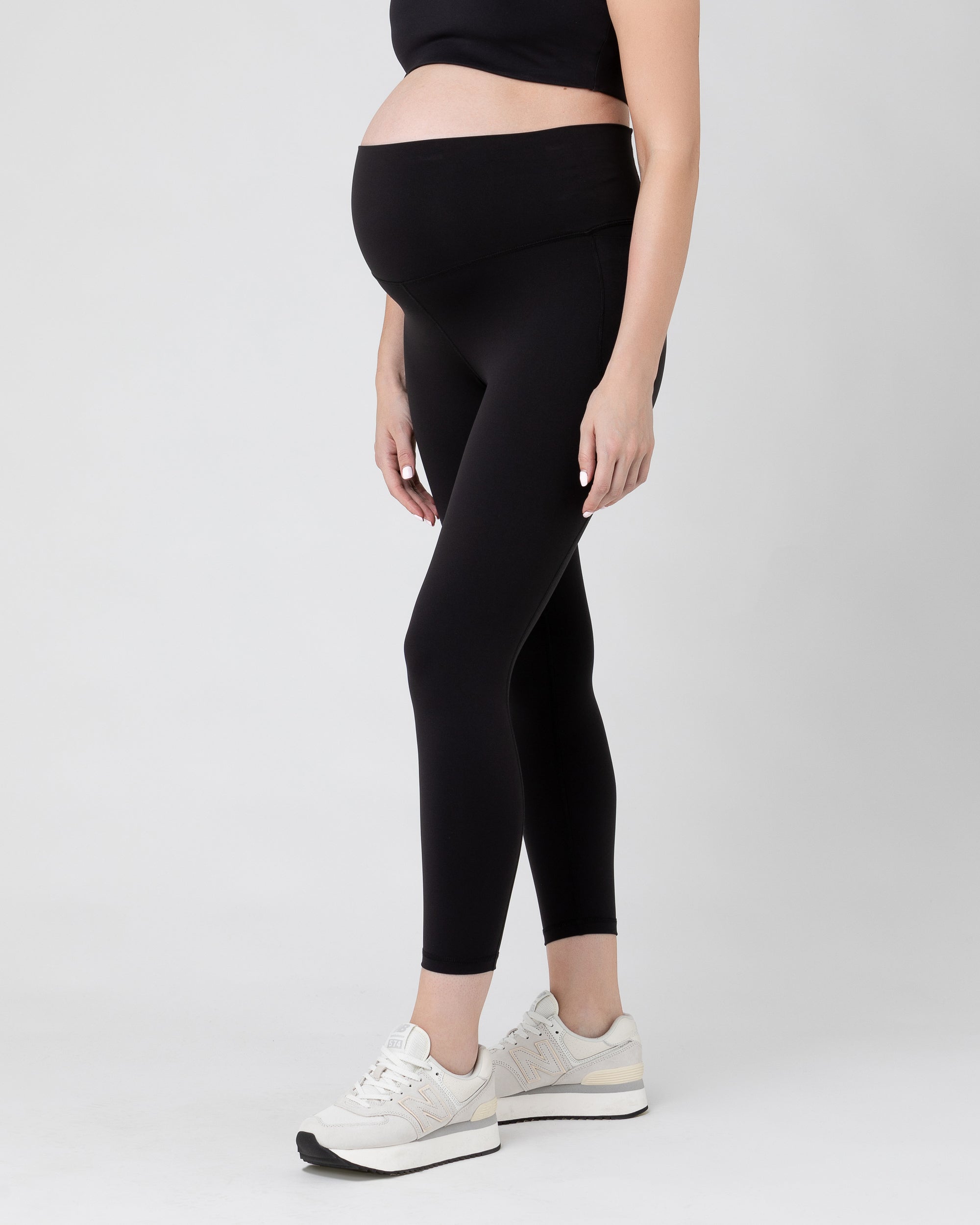 Tempo Crop Legging Black