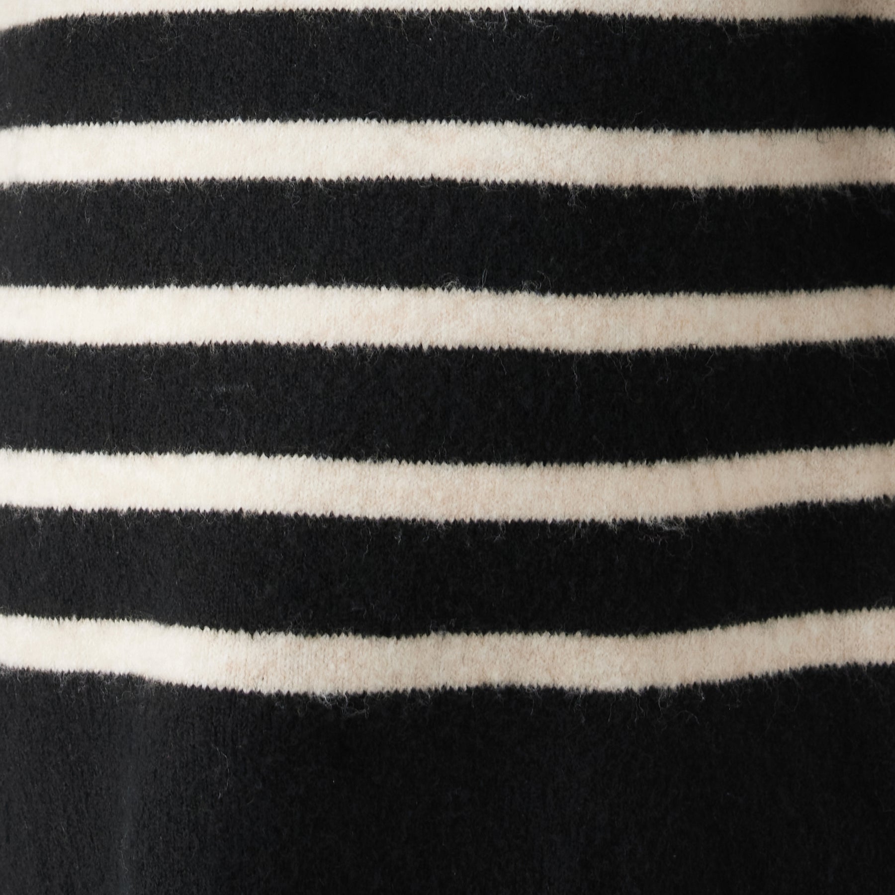 Gerrie Nursing Knit  Black / Vanilla