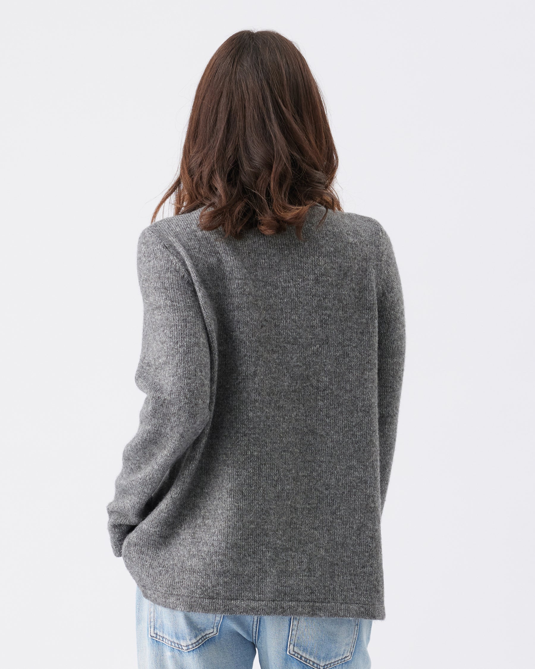 Addison Nursing Knit Charcoal