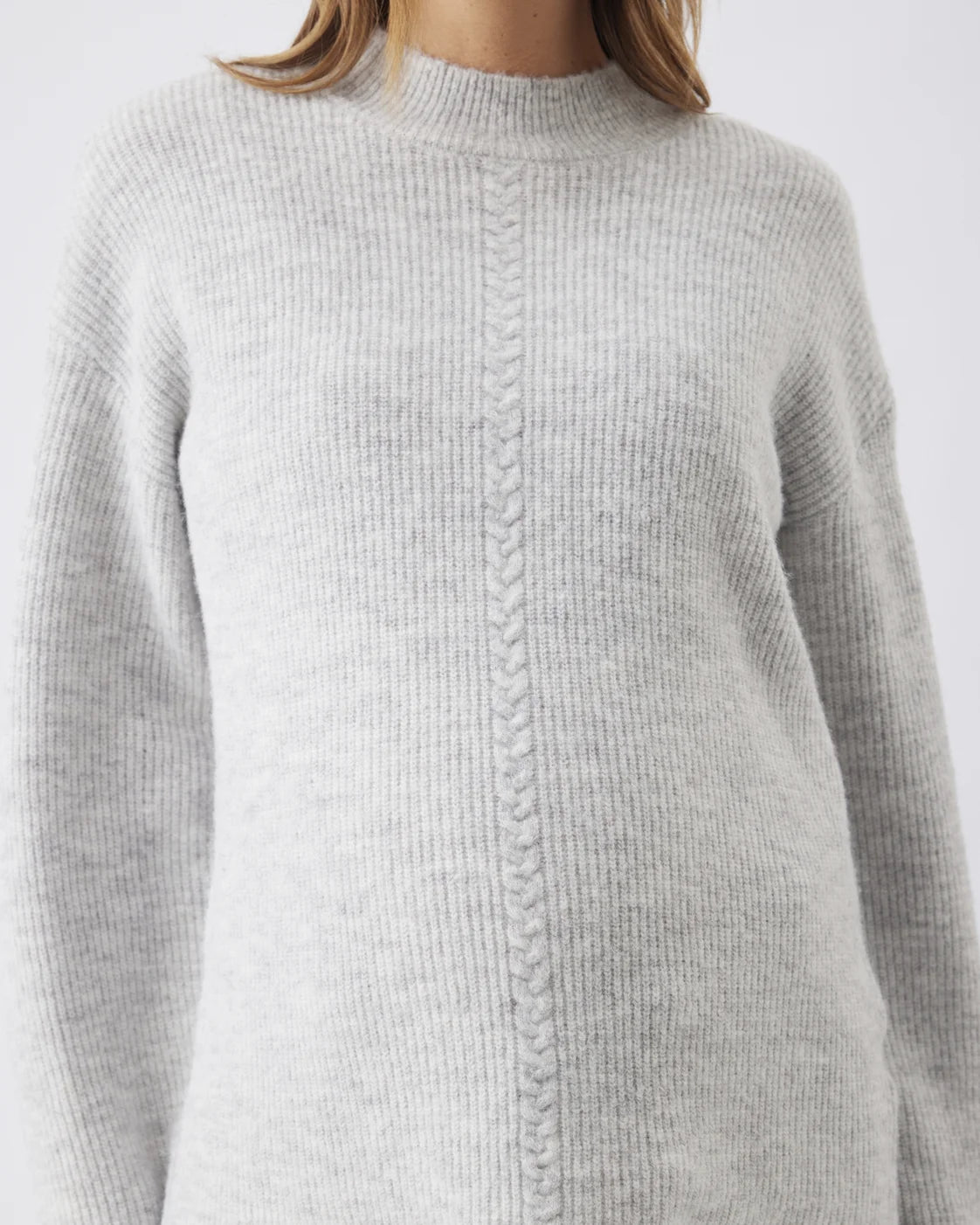 Starci Cable Knit  Silver Marle