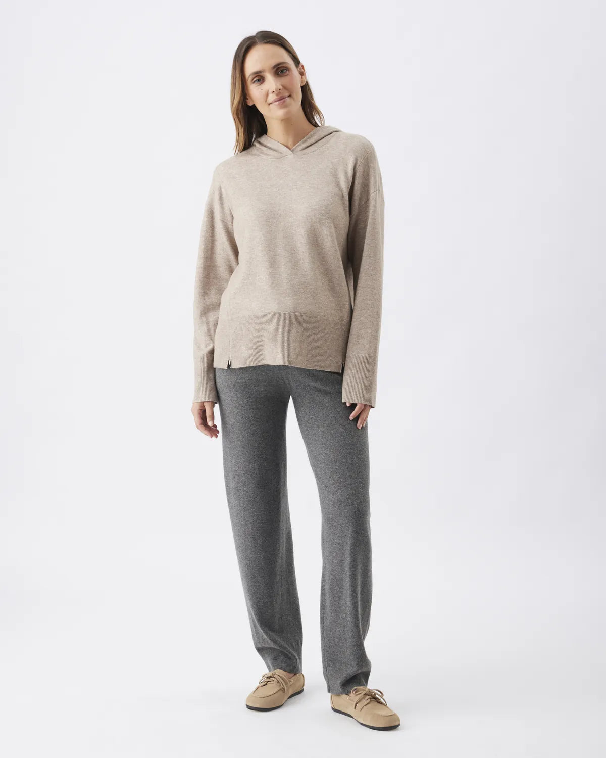 Coco Knit Pant  Charcoal Marle
