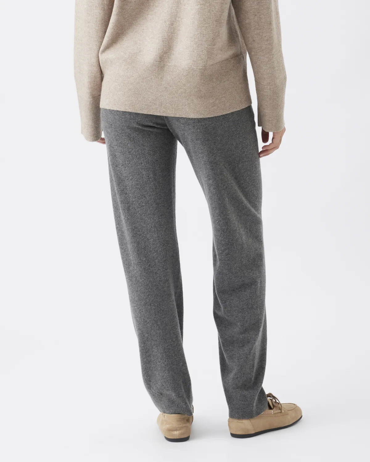 Coco Knit Pant  Charcoal Marle